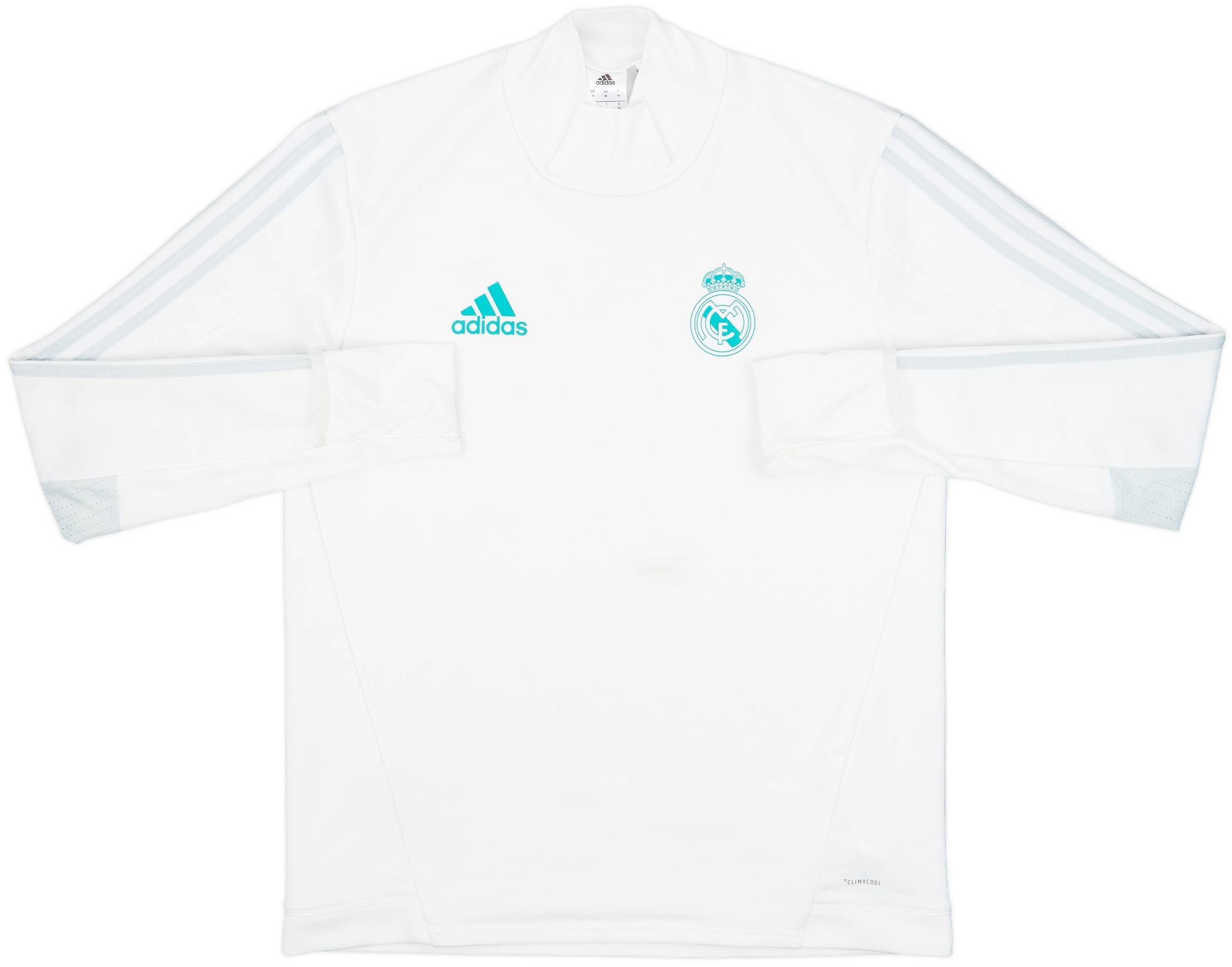 2017-18 Real Madrid adidas Sweat Top - 6/10 - (M)