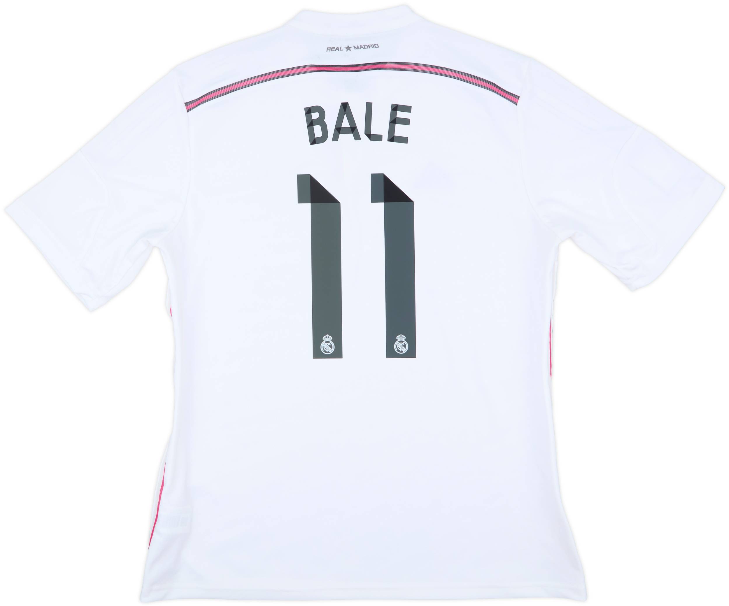 2014-15 Real Madrid Home Shirt Bale #11 - 7/10 - (XL)