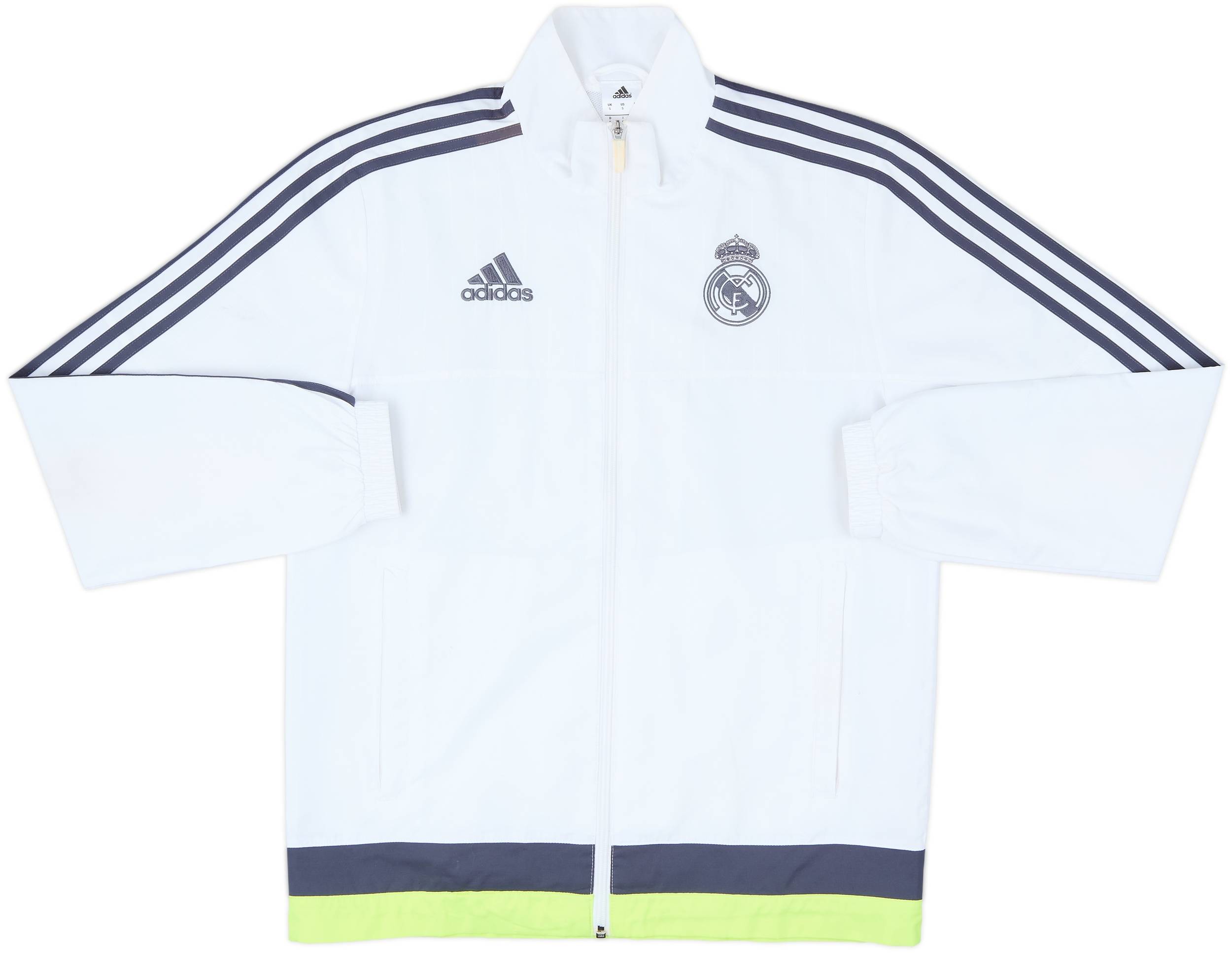 2015-16 Real Madrid adidas Track Jacket - 8/10 - (S)