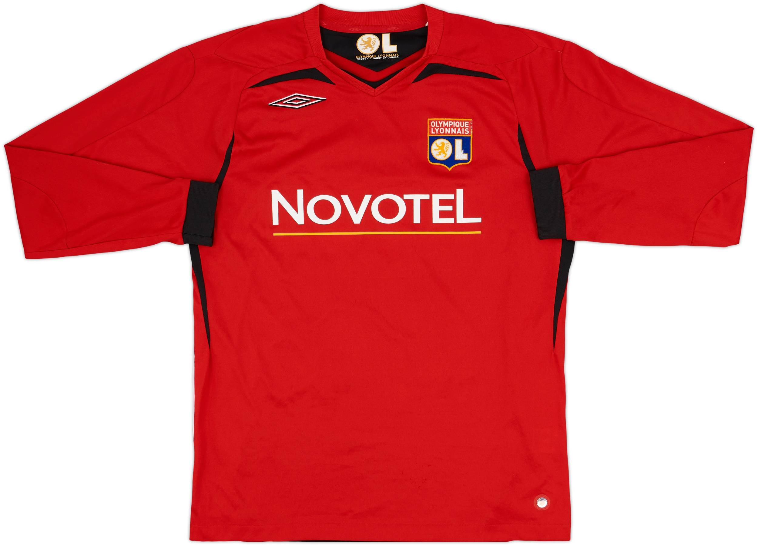 2007-08 Lyon GK Shirt Coupet #23 - 5/10 - (M)