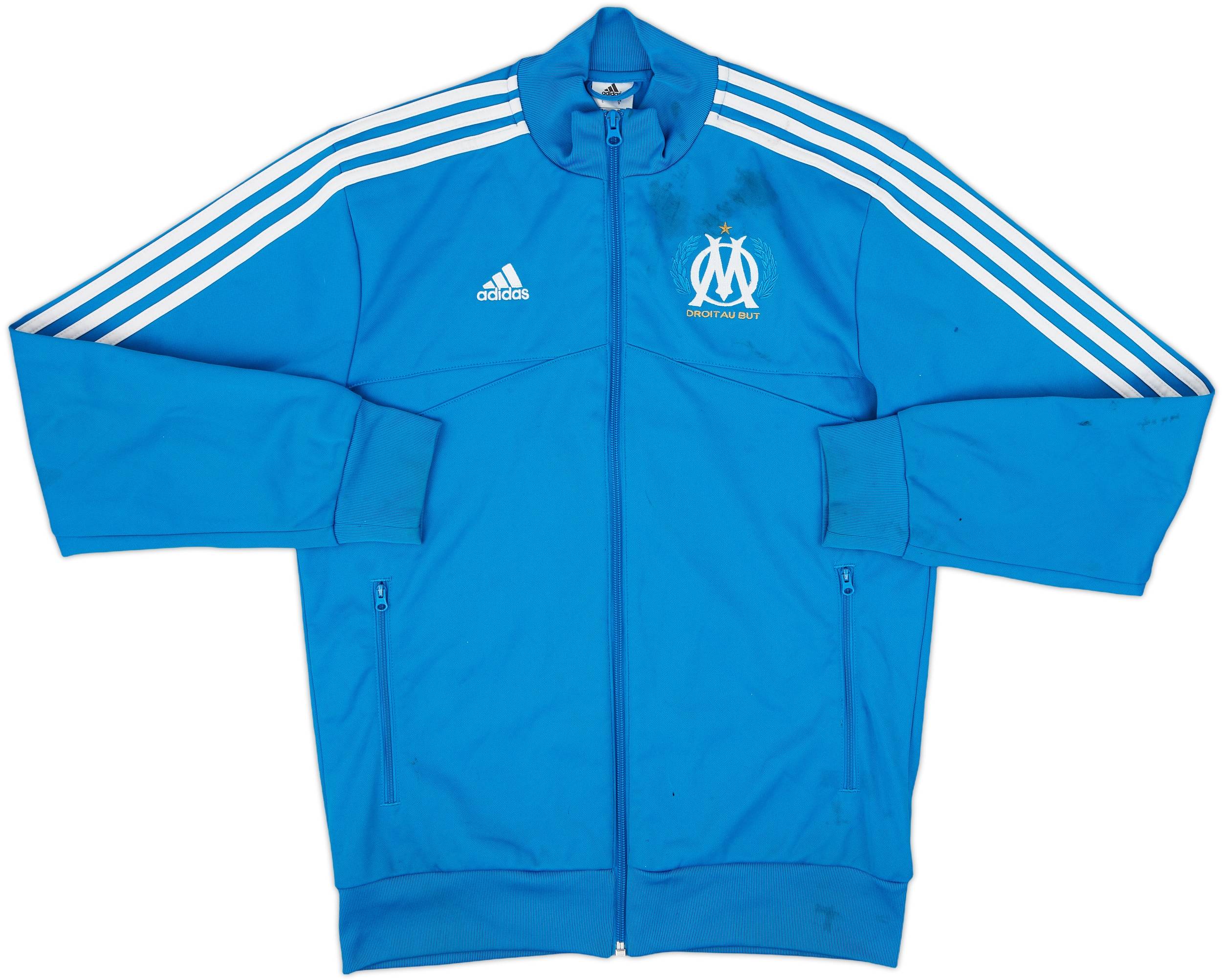 2013-14 Olympique Marseille adidas Track Jacket - 4/10 - (S)