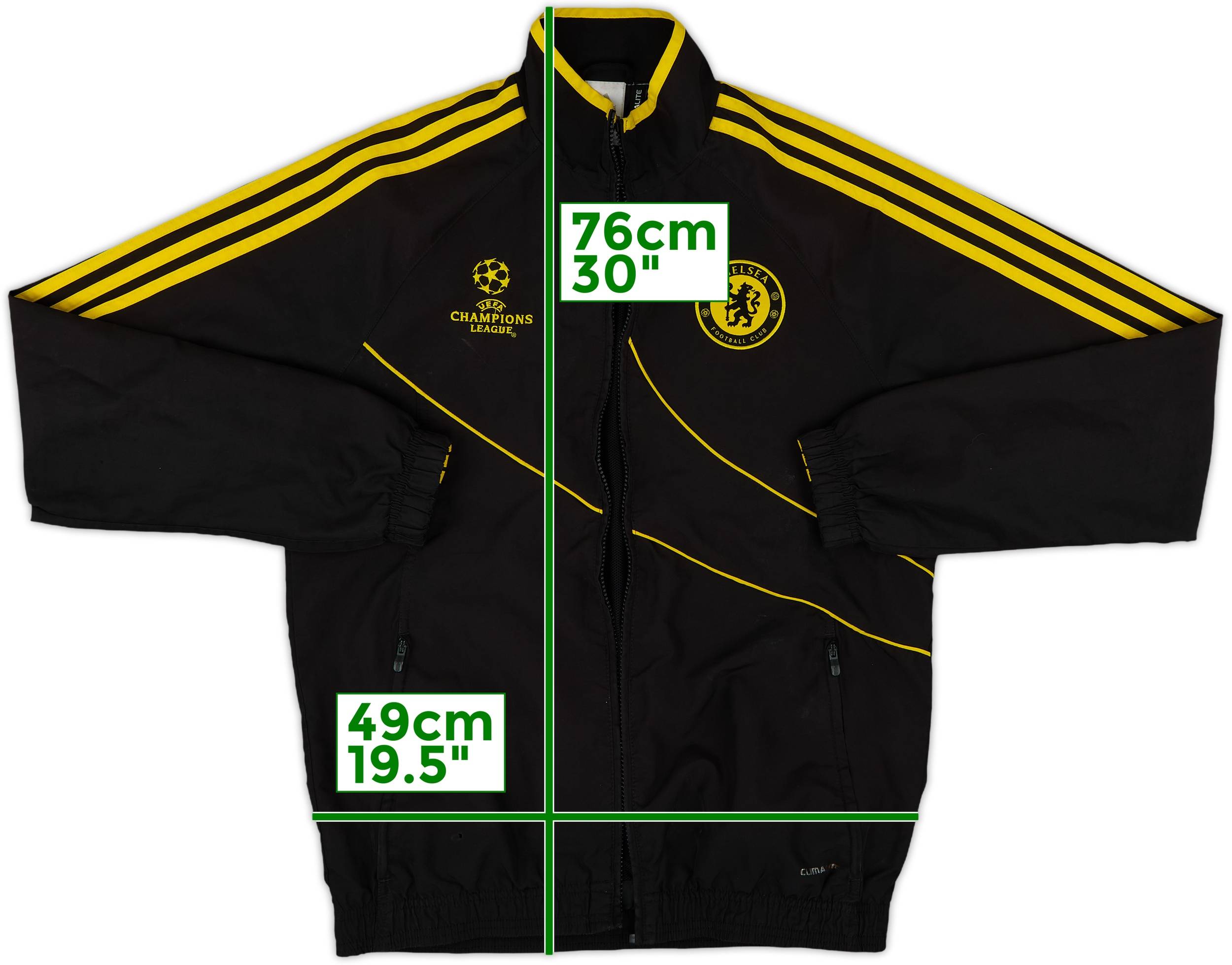 2012-13 Chelsea adidas CL Track Jacket - 4/10 - (S)