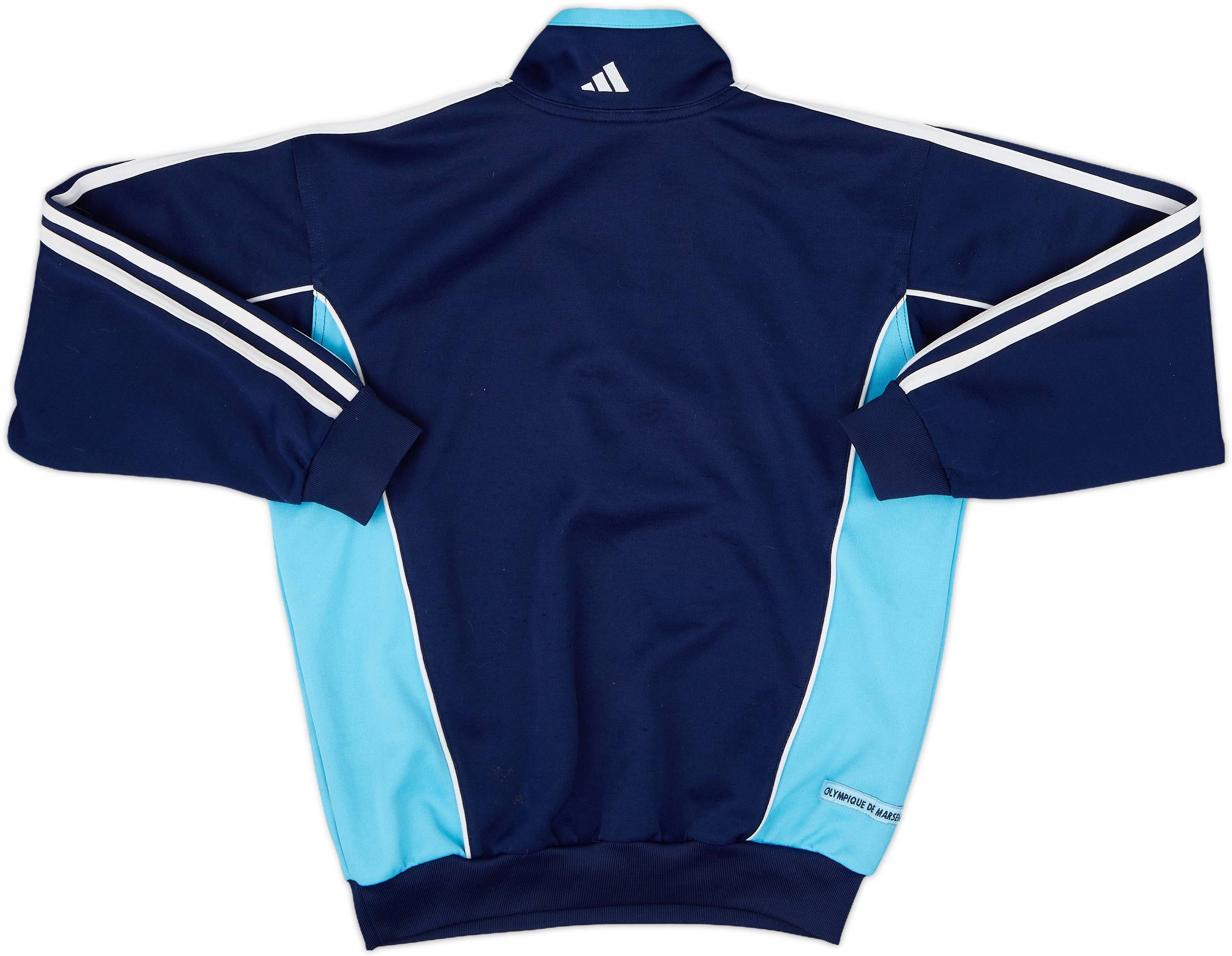 1999-00 Olympique Marseille adidas 1/4 Zip Training Top - 8