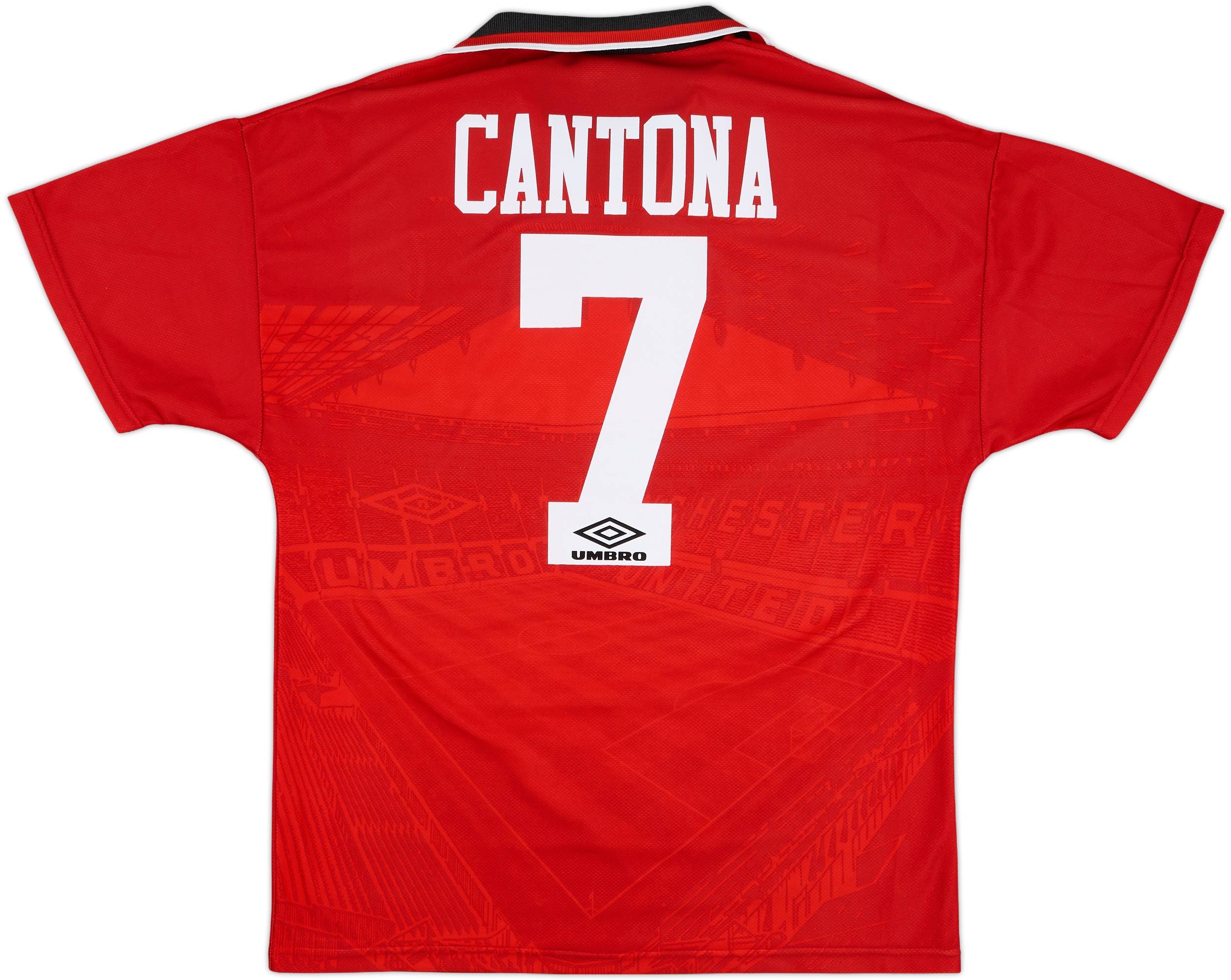 1994-96 Manchester United Home Shirt Cantona #7 - 9/10 - (M)