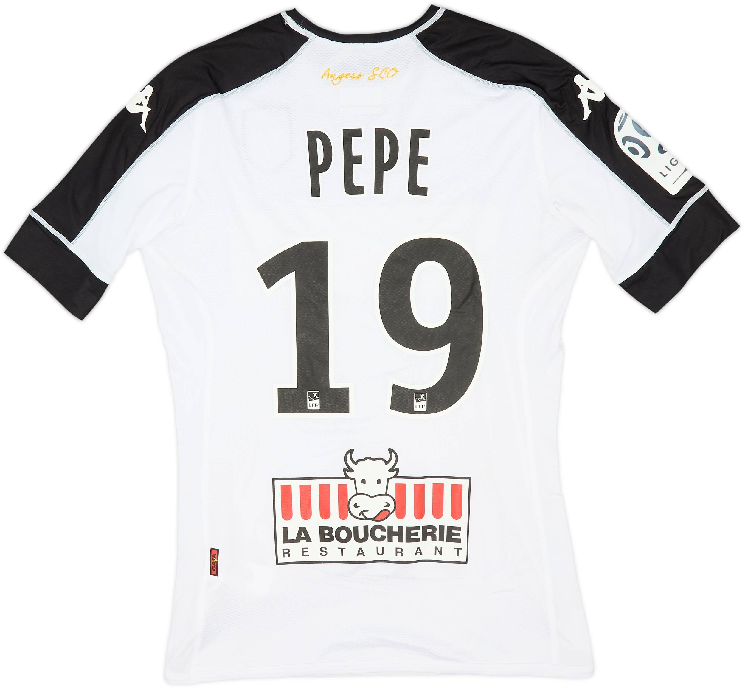 2016-17 Angers Authentic Kombat Fit Away Shirt Pepe #19 - 6/10 - (M)