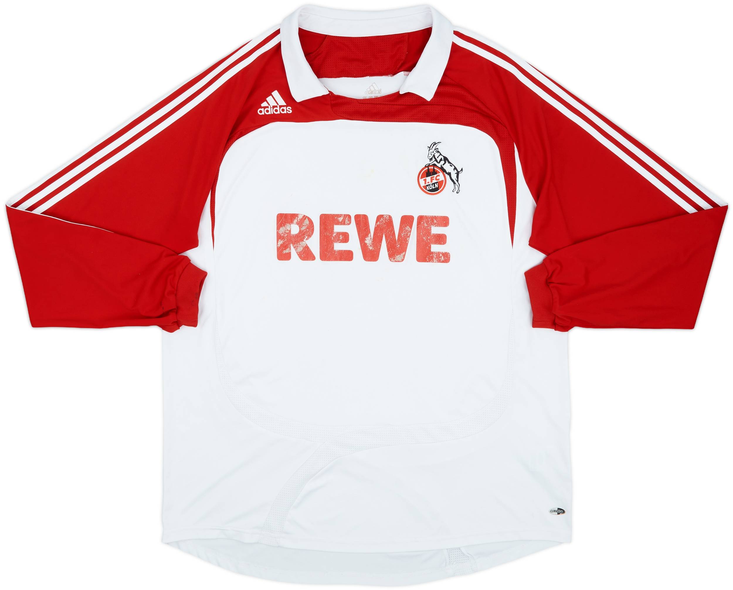 2007-08 FC Koln Home L/S Shirt - 4/10 - (XXL)
