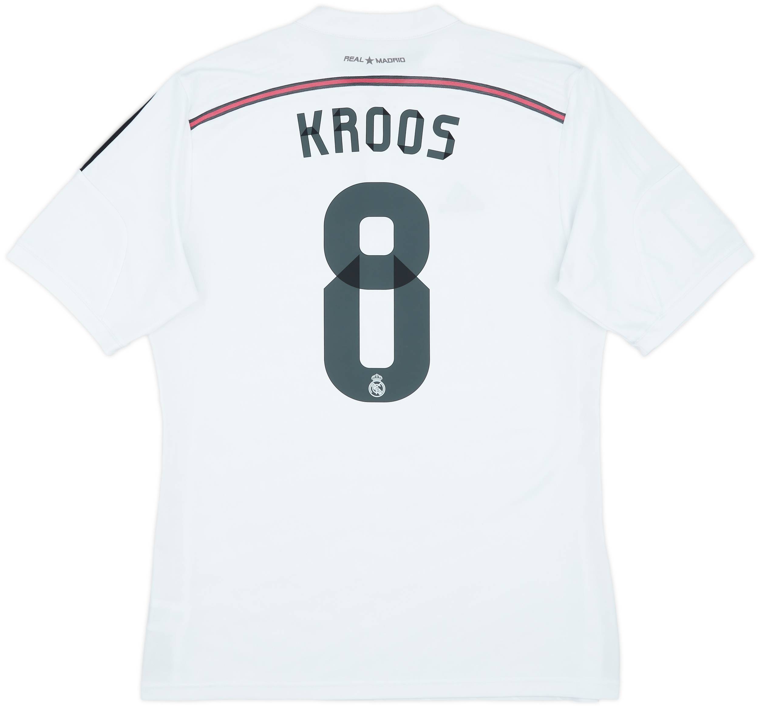 2014-15 Real Madrid Home Shirt Kroos #8 - 7/10 - (L)