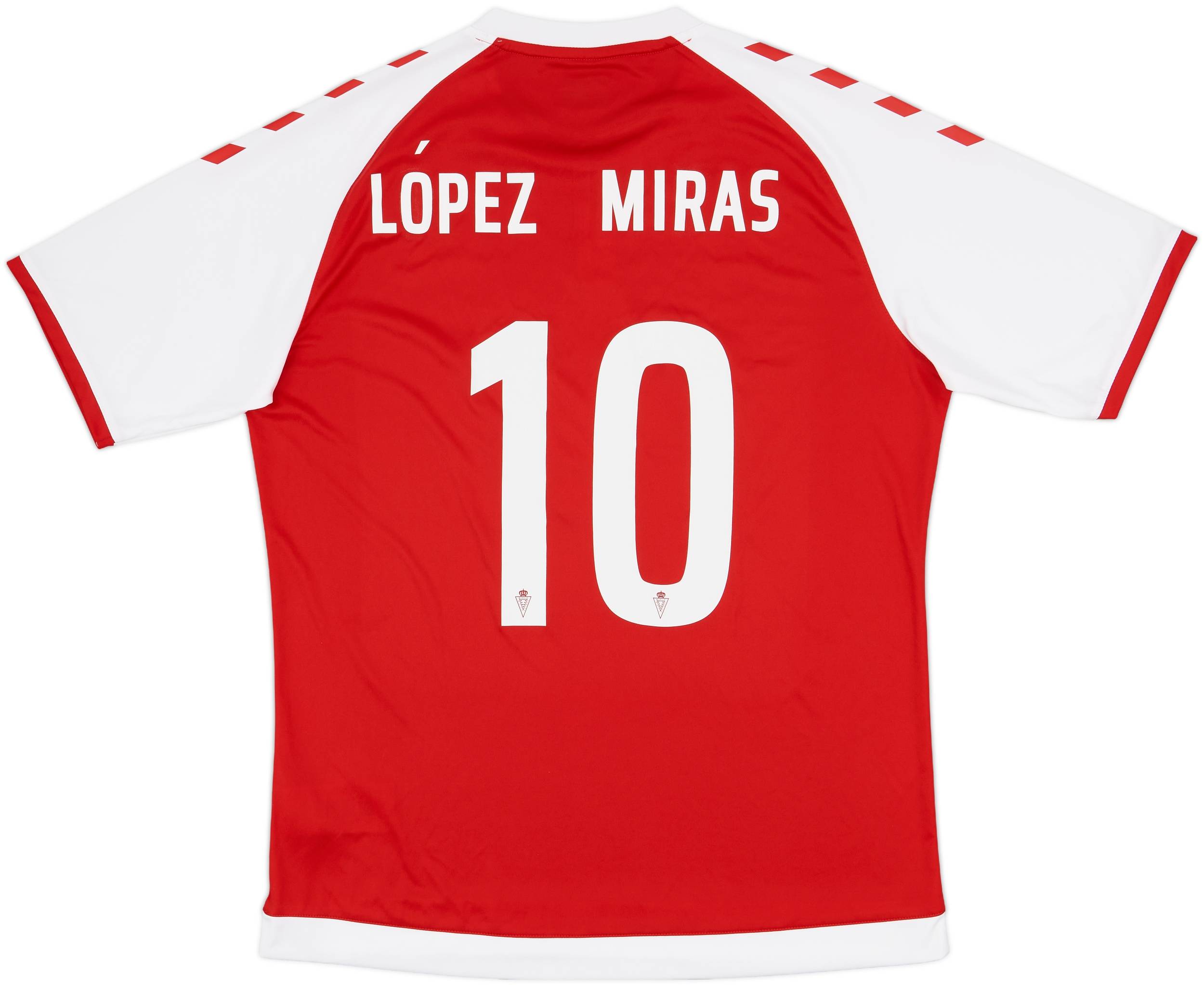 2018-19 Real Murcia Home Shirt Lopez Miras #10 - 8/10 - (XL)