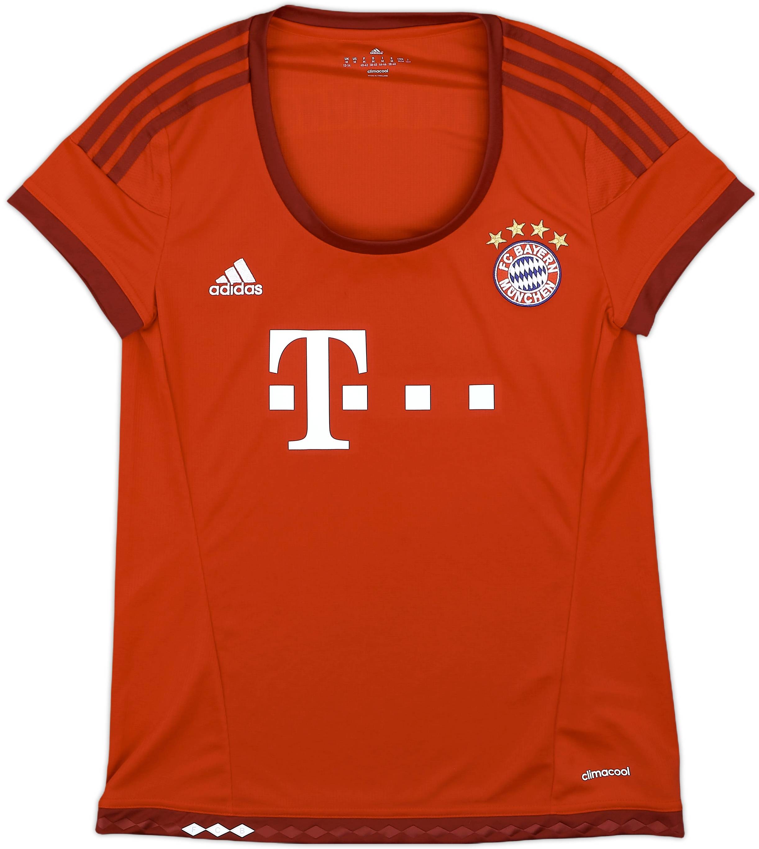2015-16 Bayern Munich Home Shirt - 10/10 - (Women's M)