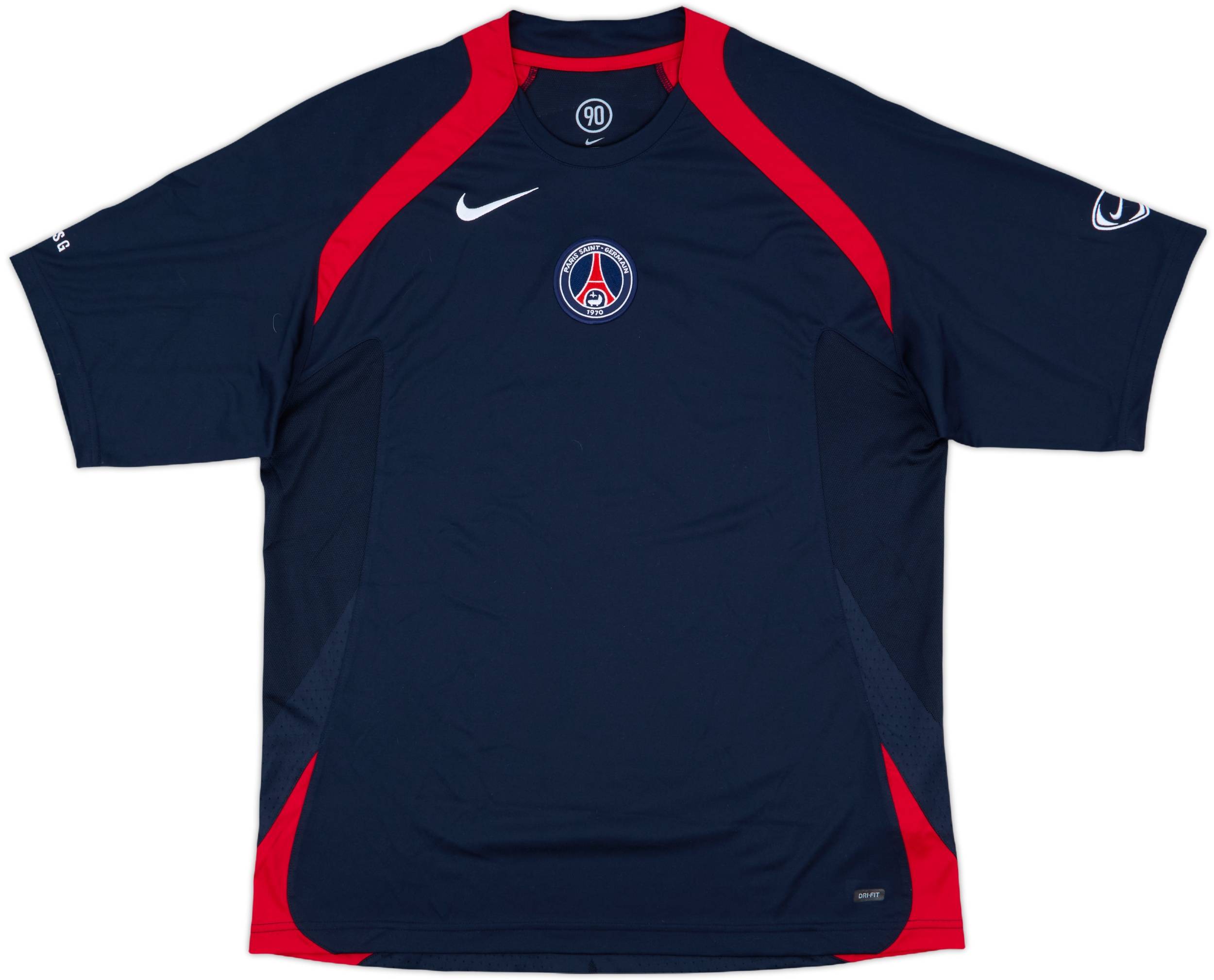 2005-06 Paris Saint-Germain Nike Training Shirt - 8/10 - (M)