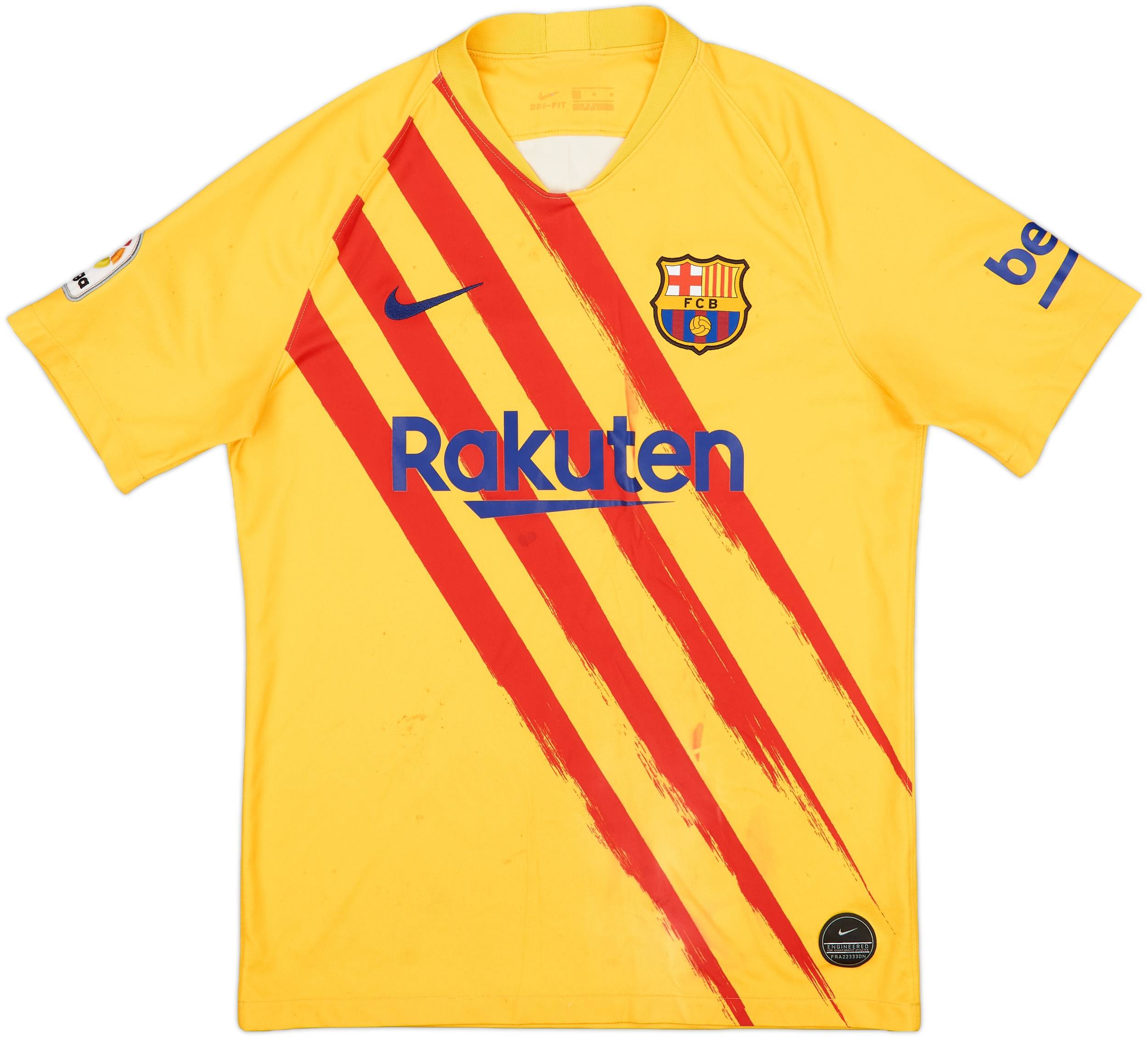 2019-20 Barcelona Away Shirt - 4/10 - (M)