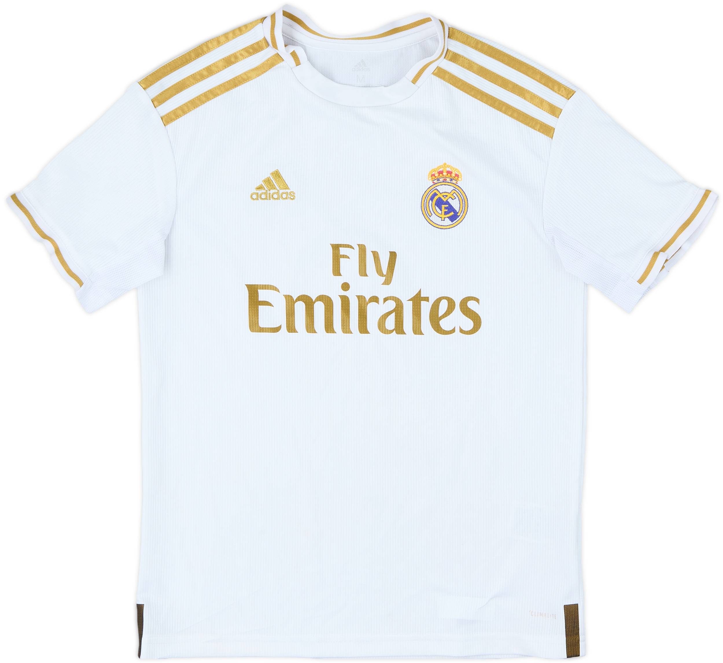 2019-20 Real Madrid Home Shirt - 7/10 - (M.Boys)