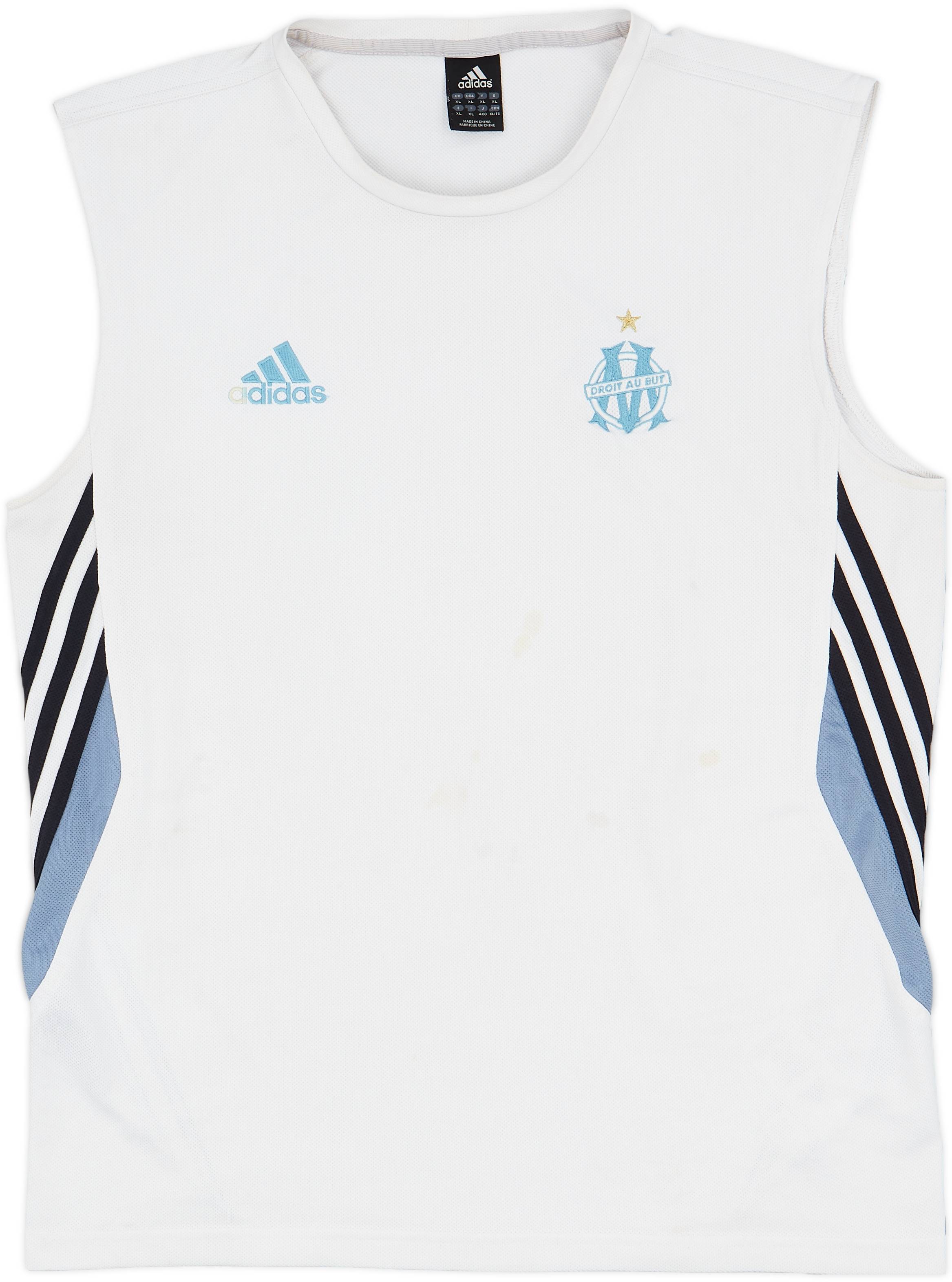 2003-04 Marseille adidas Training Vest - 5/10 - (XL)
