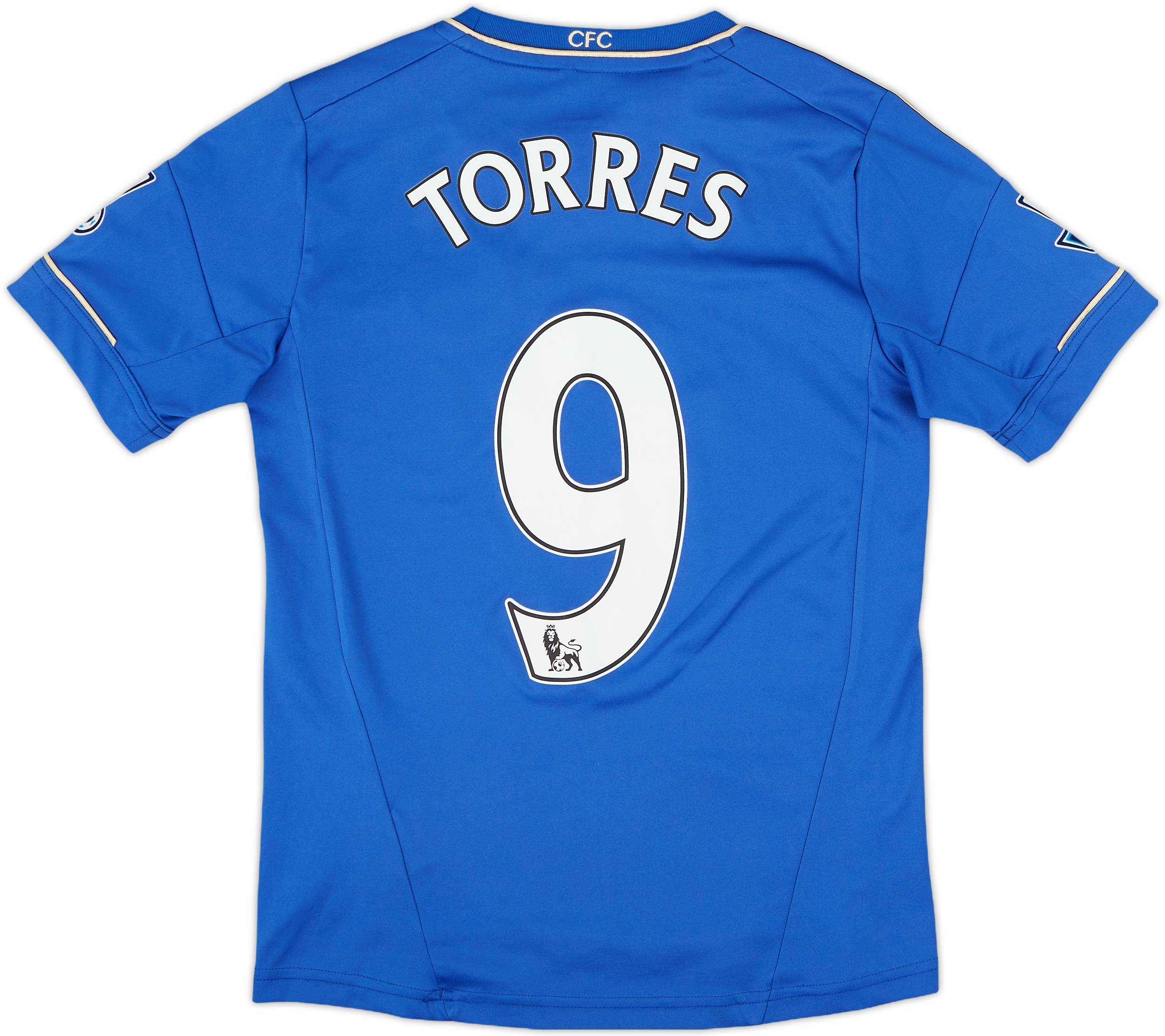 2012-13 Chelsea Home Shirt Torres #9 - 9/10 - (M.Boys)