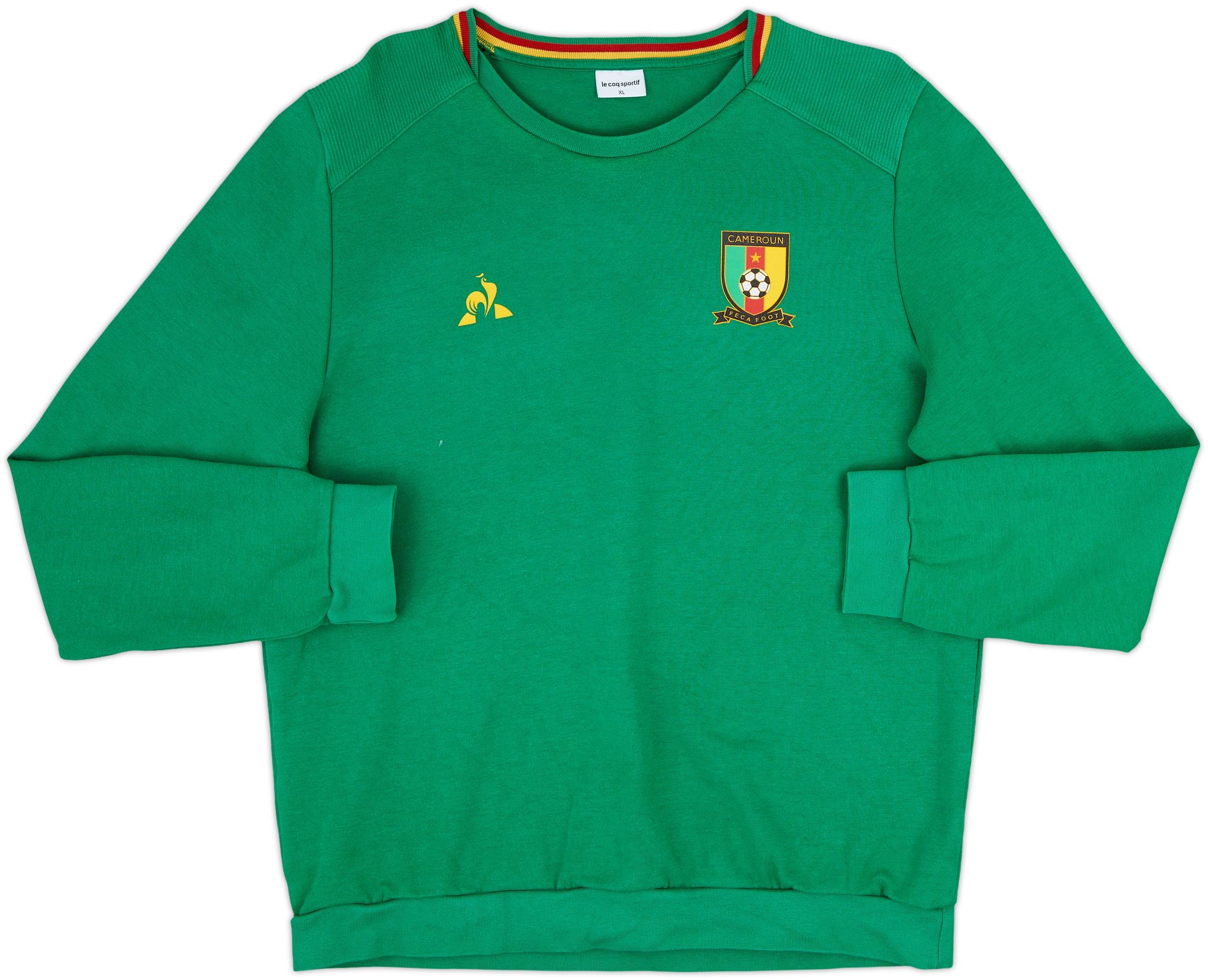 2019-20 Cameroon Le Coq Sportif Sweat Top - 8/10 - (XL)