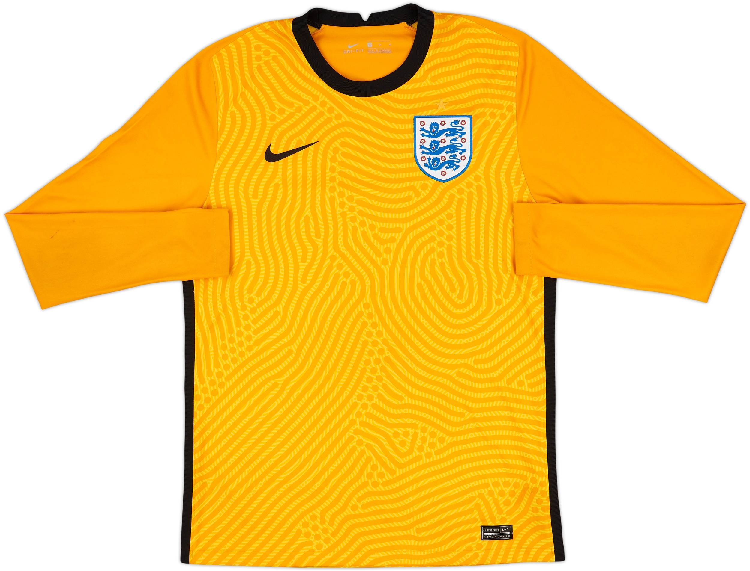 2020-21 England GK Shirt - 8/10 - (M)
