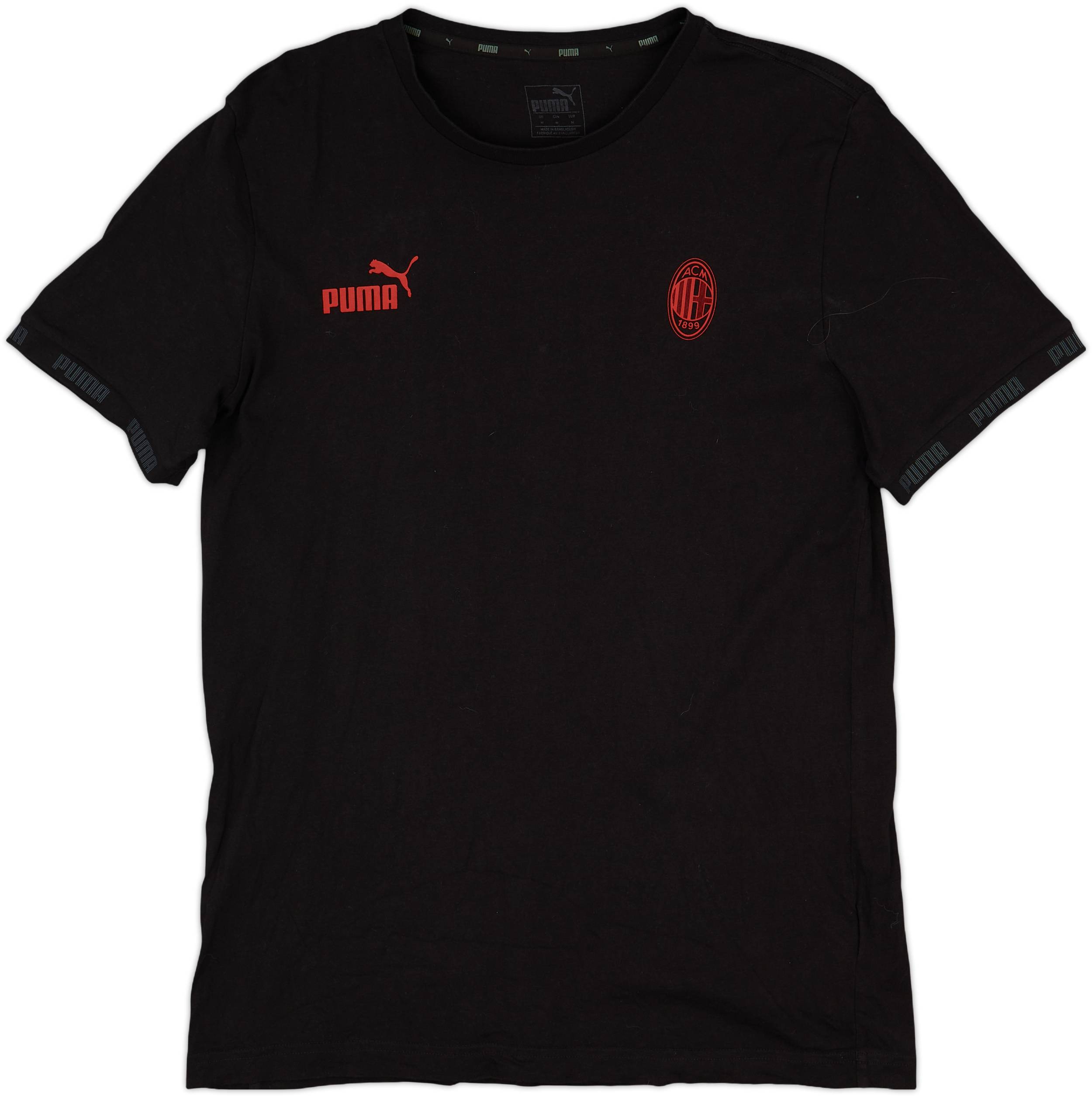2019-20 AC Milan Puma Cotton Tee 9/10 (M)