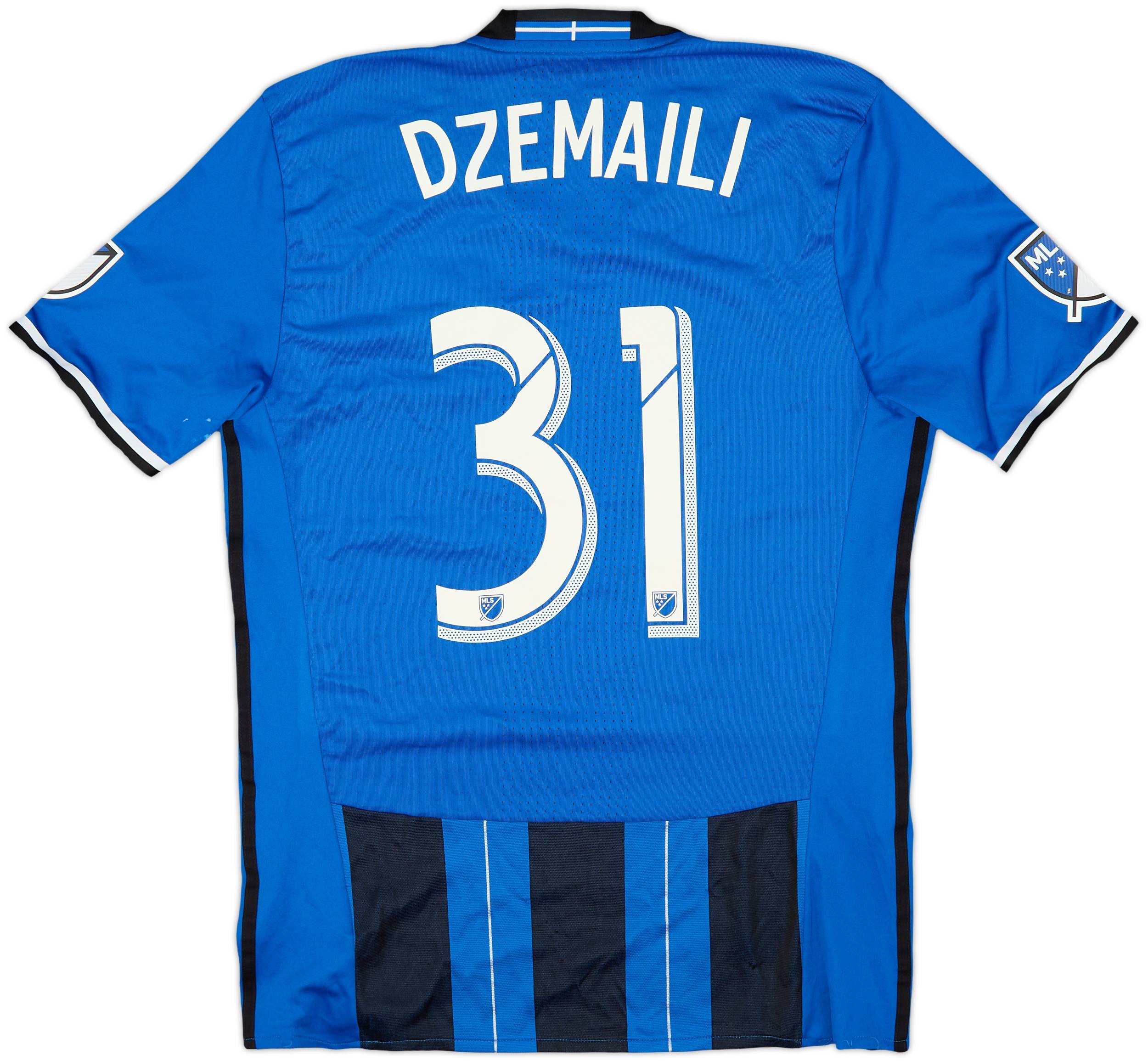 2017 Montreal Impact Authentic Home Shirt Dzemaili #31 - 7/10 - (L)