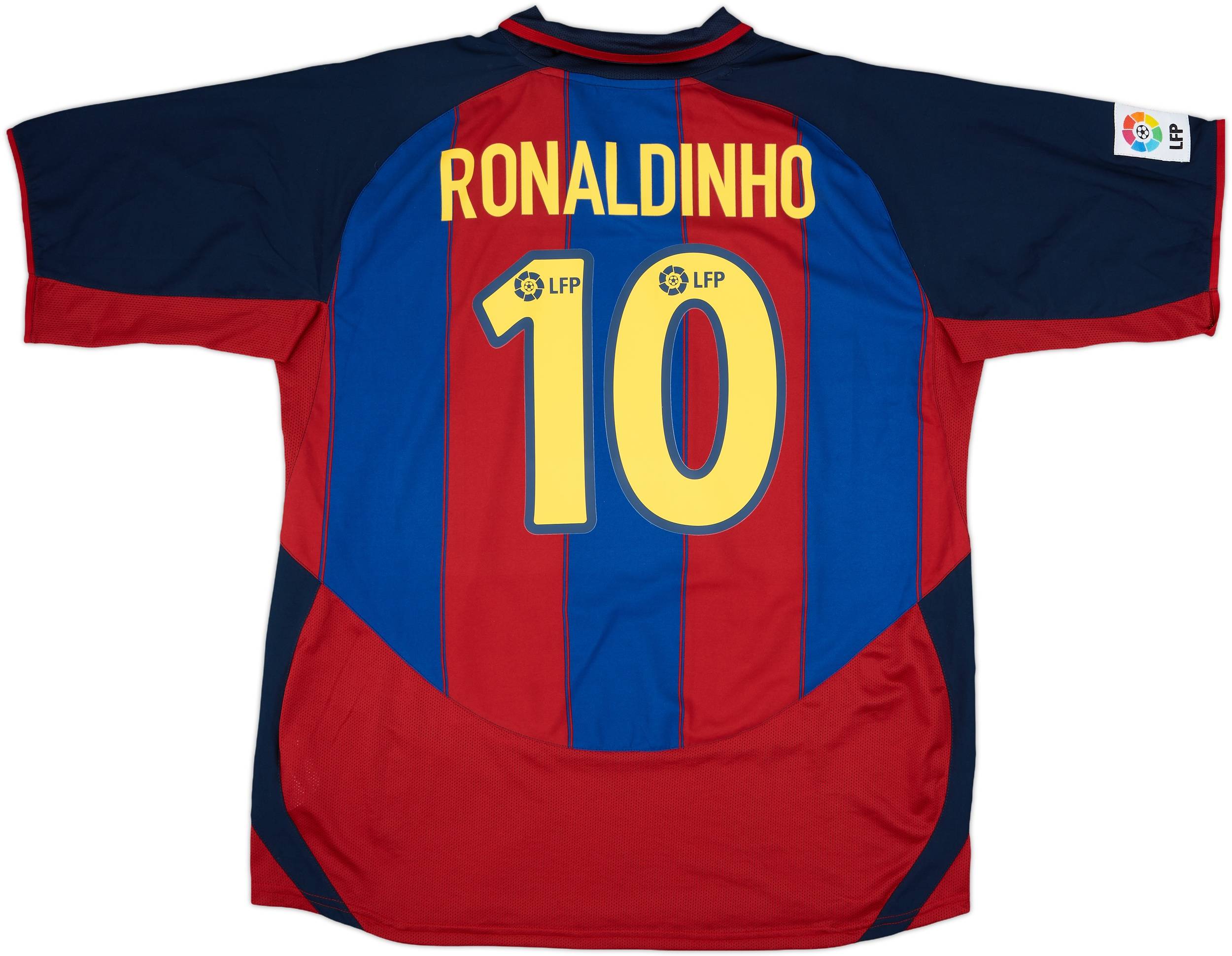 FC Barcelona Ronaldinho 10 シャツ Ronaldinho Barcelona FC 10 soccer football jersey Large La