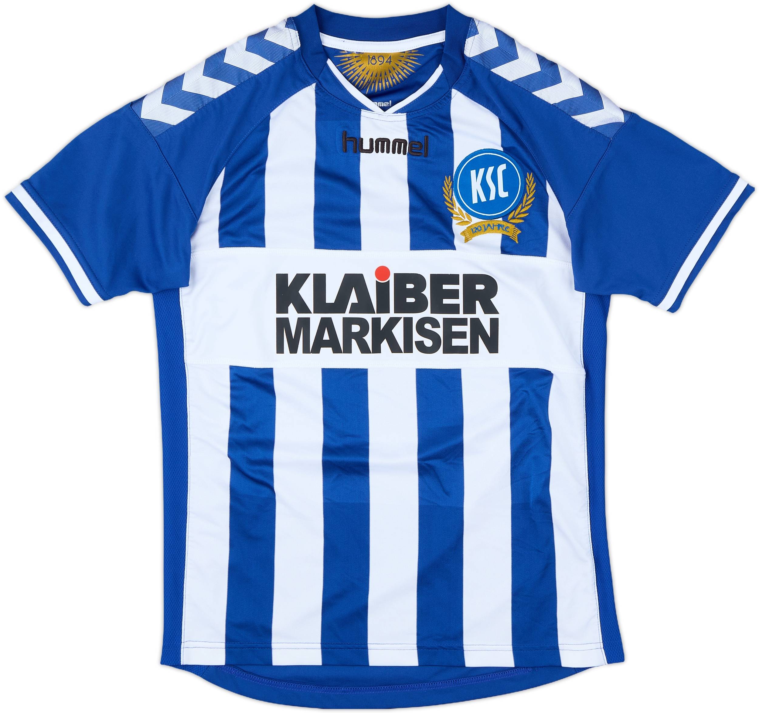 2014-15 Karlsruher Home Shirt - 8/10 - (XL.Boys)