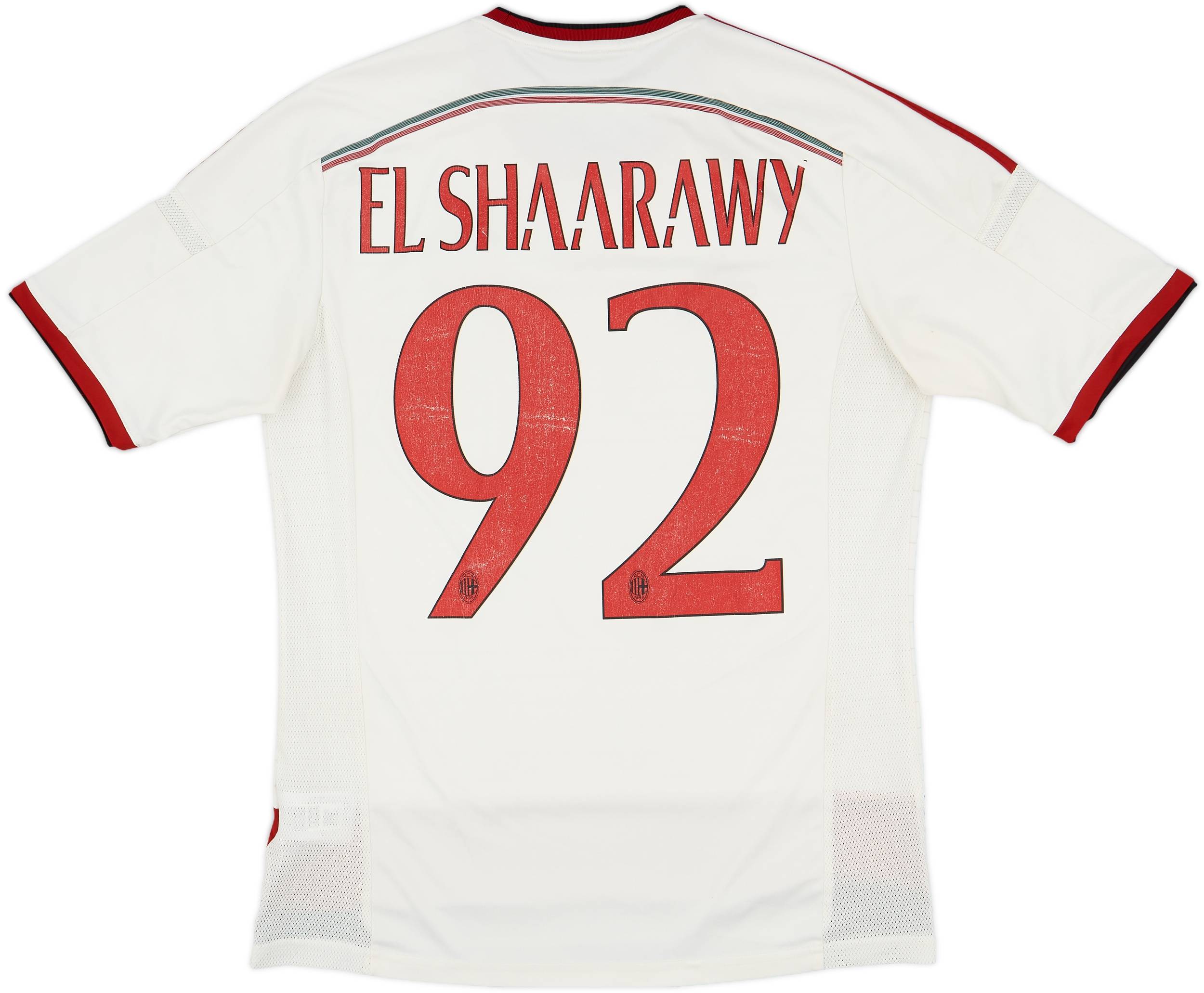 2014-15 AC Milan Away Shirt El Shaarawy #92 - 5/10 - (M)