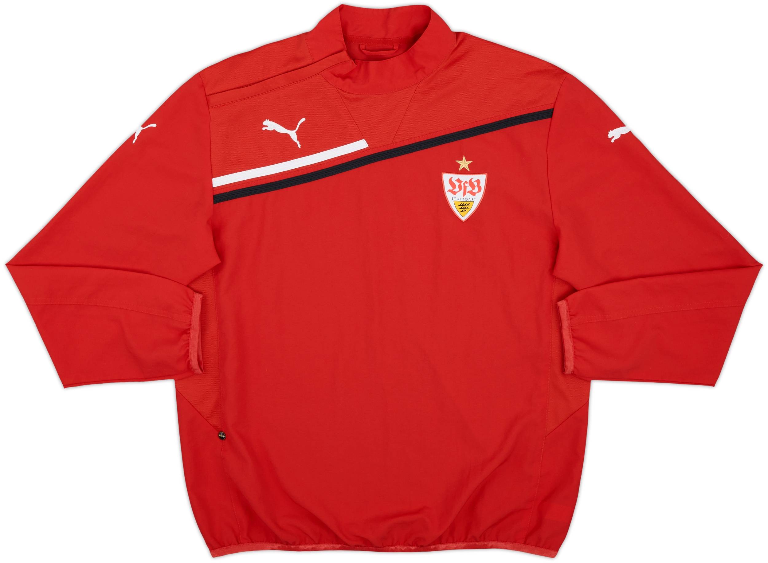 2011-12 Stuttgart Puma 1/4 Zip Drill Top - 10/10 - (M)