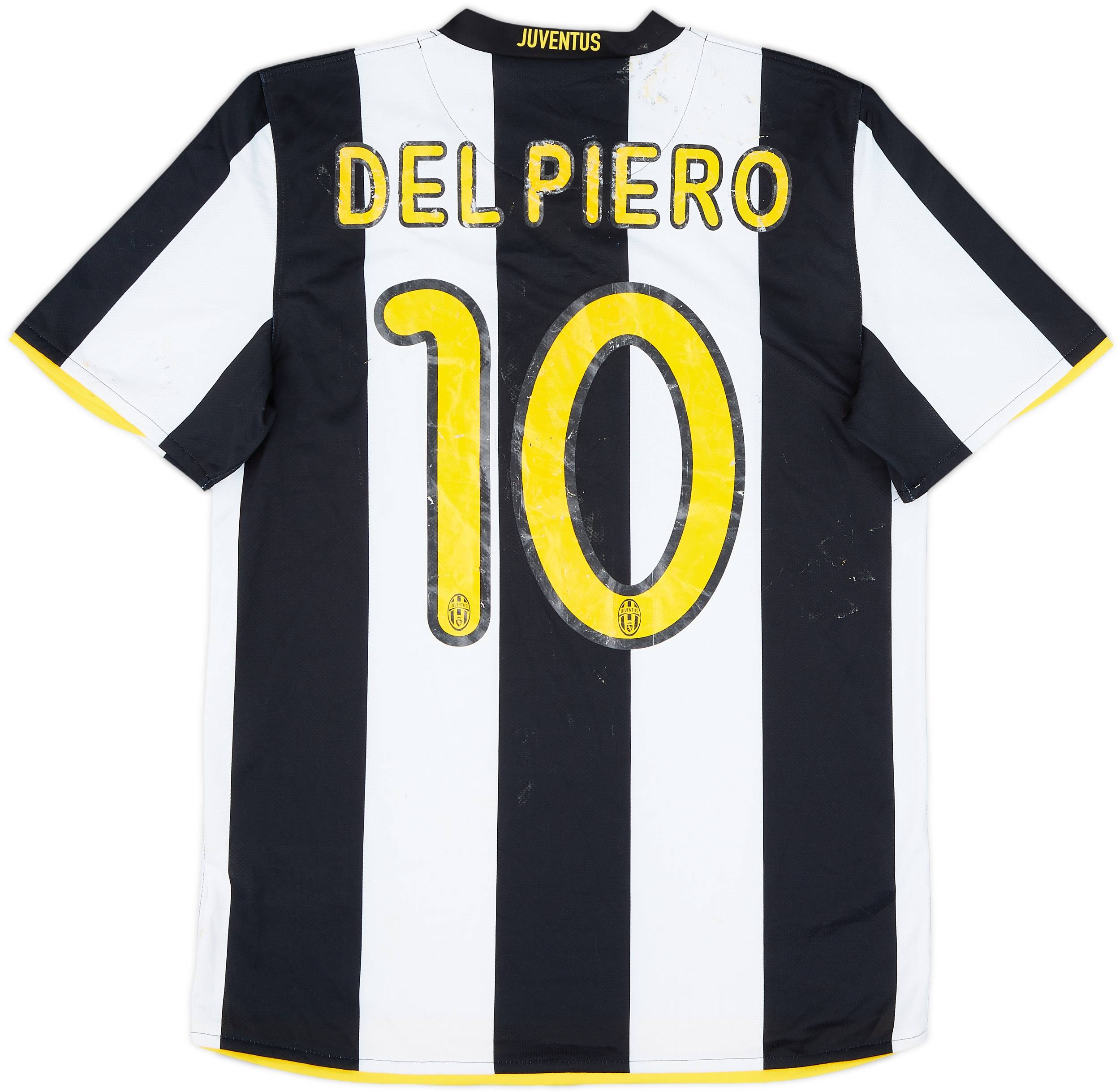 2008-09 Juventus Home Shirt Del Piero #10 - 4/10 - (S)