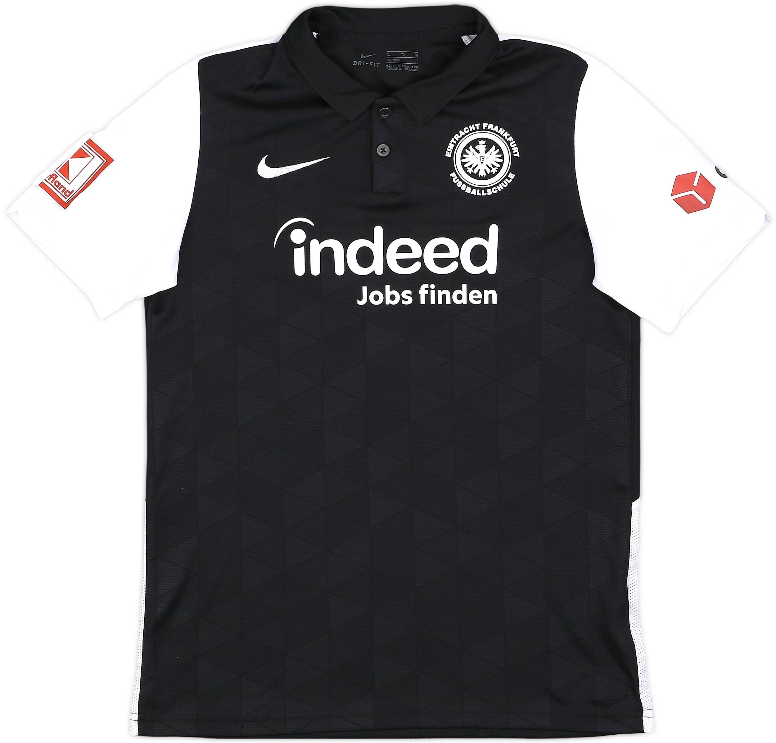 2020-21 Eintracht Frankfurt Nike Polo Shirt - 9/10 - (XL.Boys)
