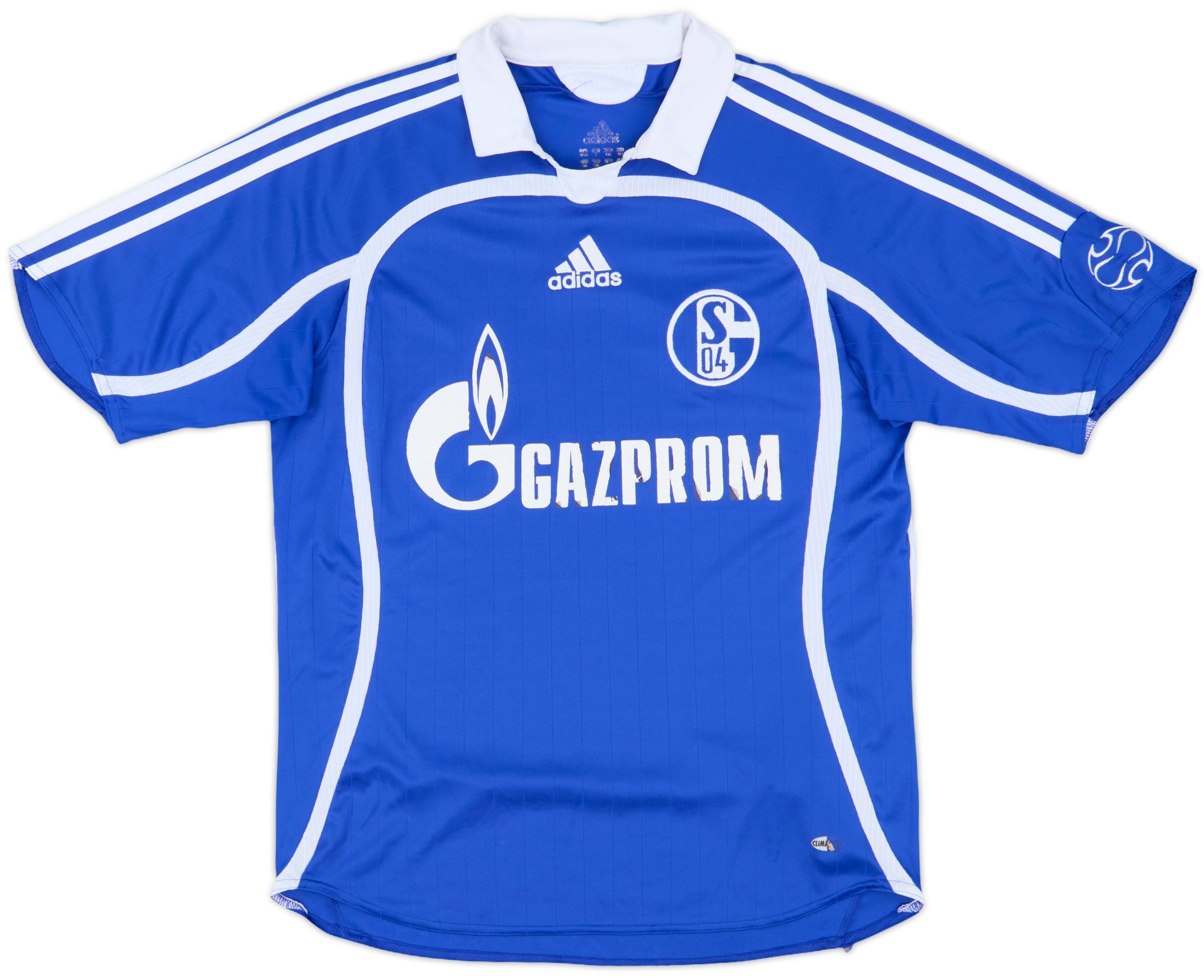 2007-08 Schalke Home Shirt - 4/10 - (L.Boys)