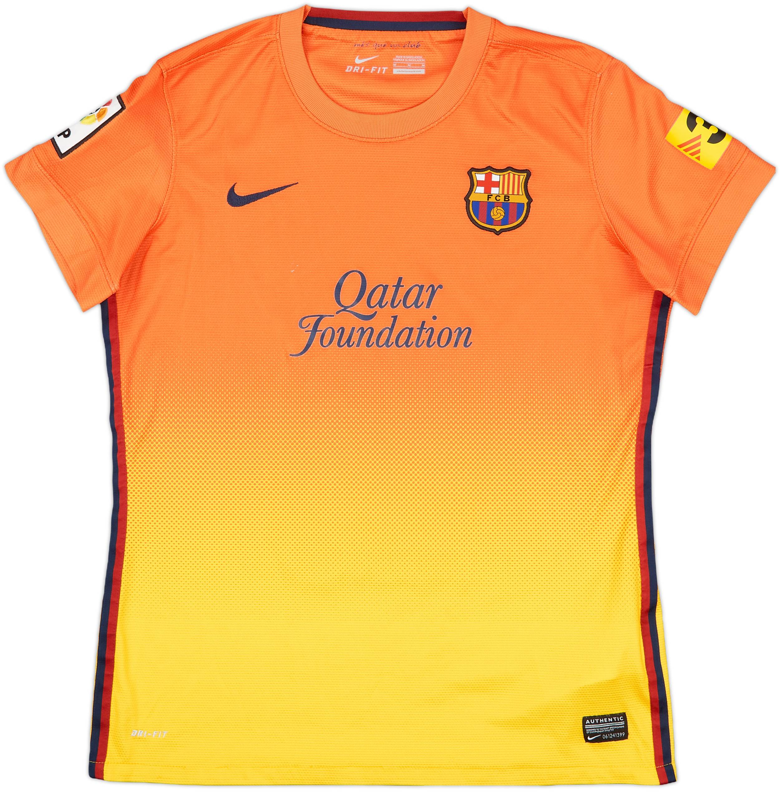 2012-13 Barcelona Away Shirt - 8/10 - (Women's M)