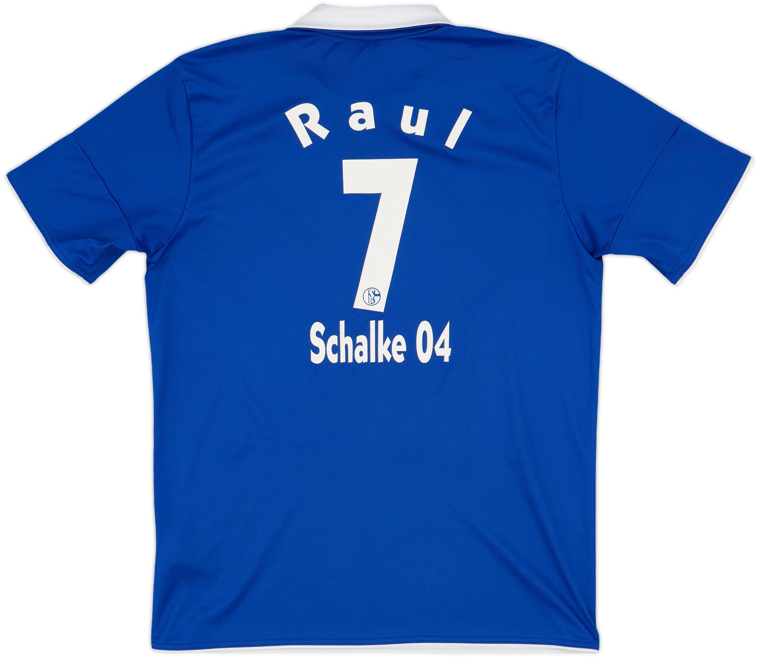 2010-12 Schalke Home Shirt Raul #7 - 6/10 - (XL.Boys)