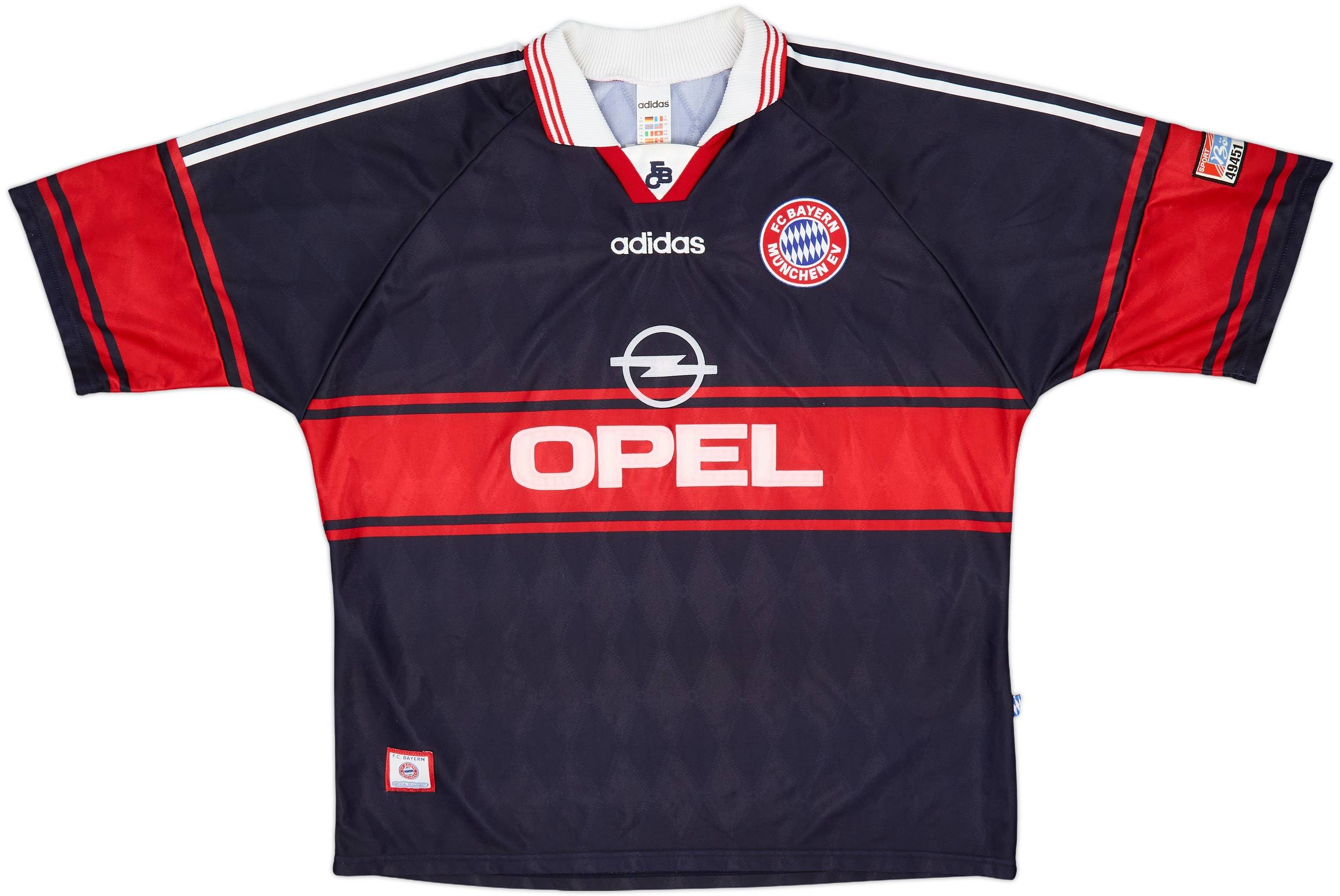 1997-99 Bayern Munich Home Shirt - 8/10 - (XXL)