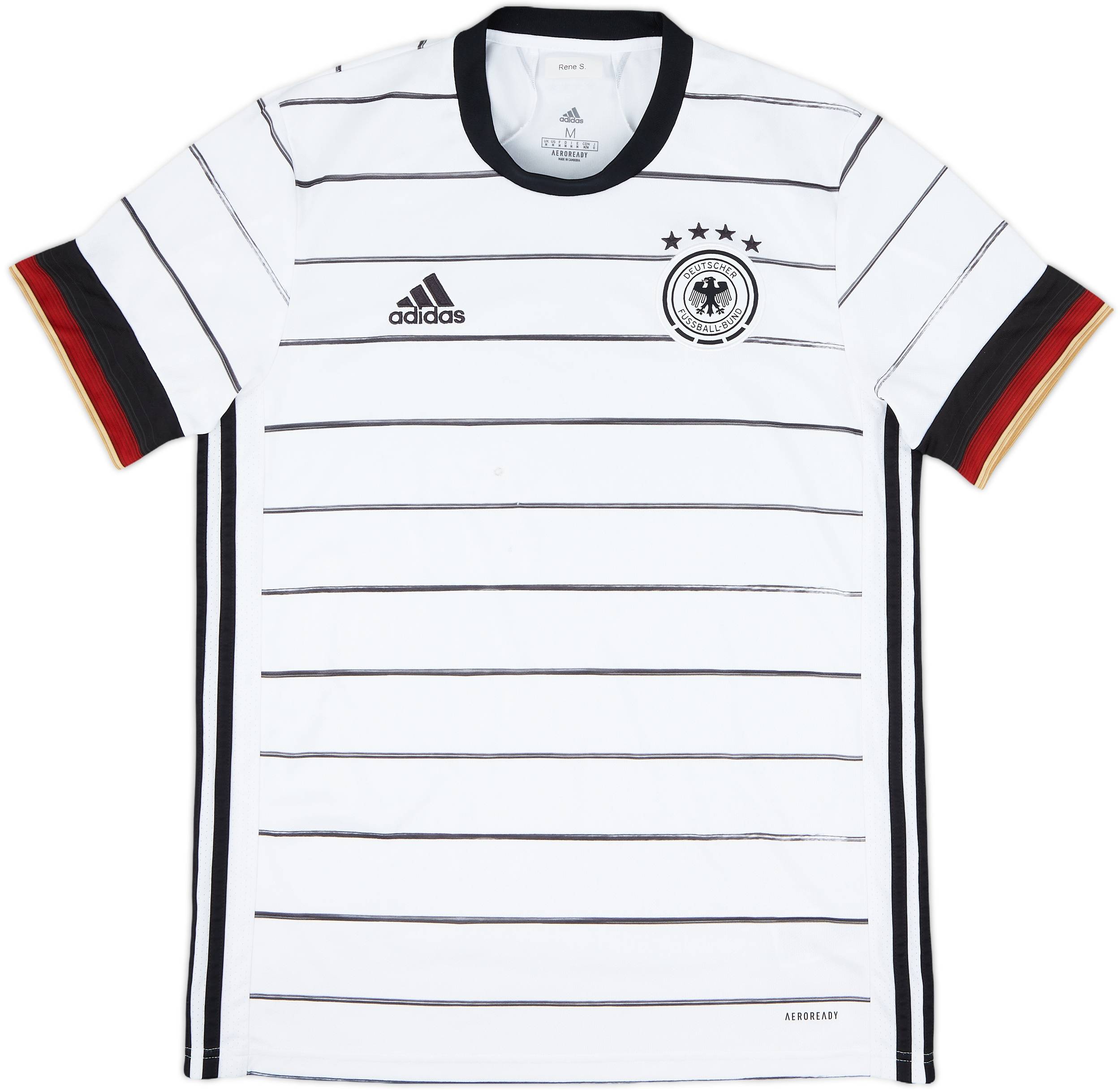 2020-21 Germany Home Shirt - 4/10 - (M)