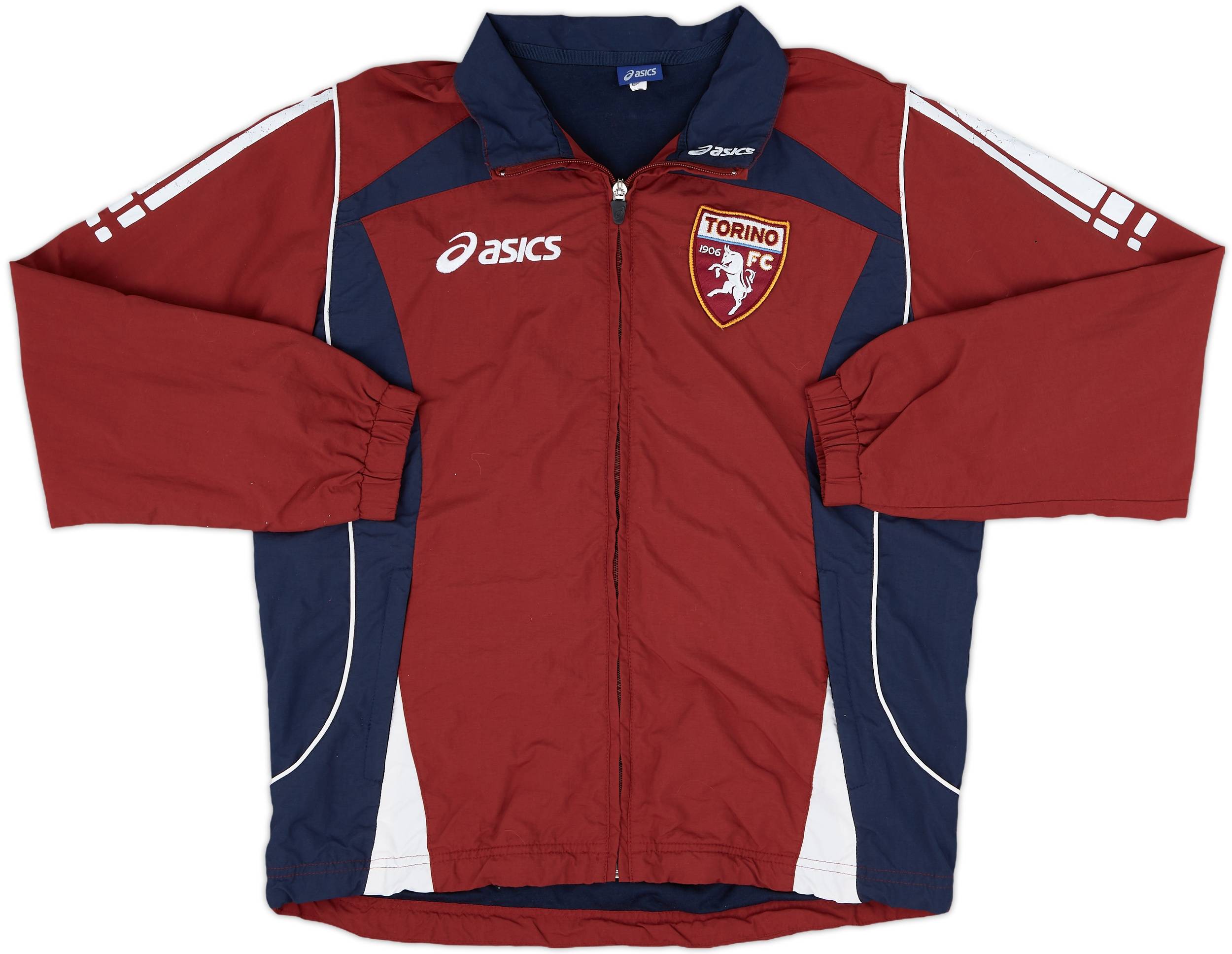 2005-06 Torino Asics Track Jacket - 7/10 - (L.Boys)