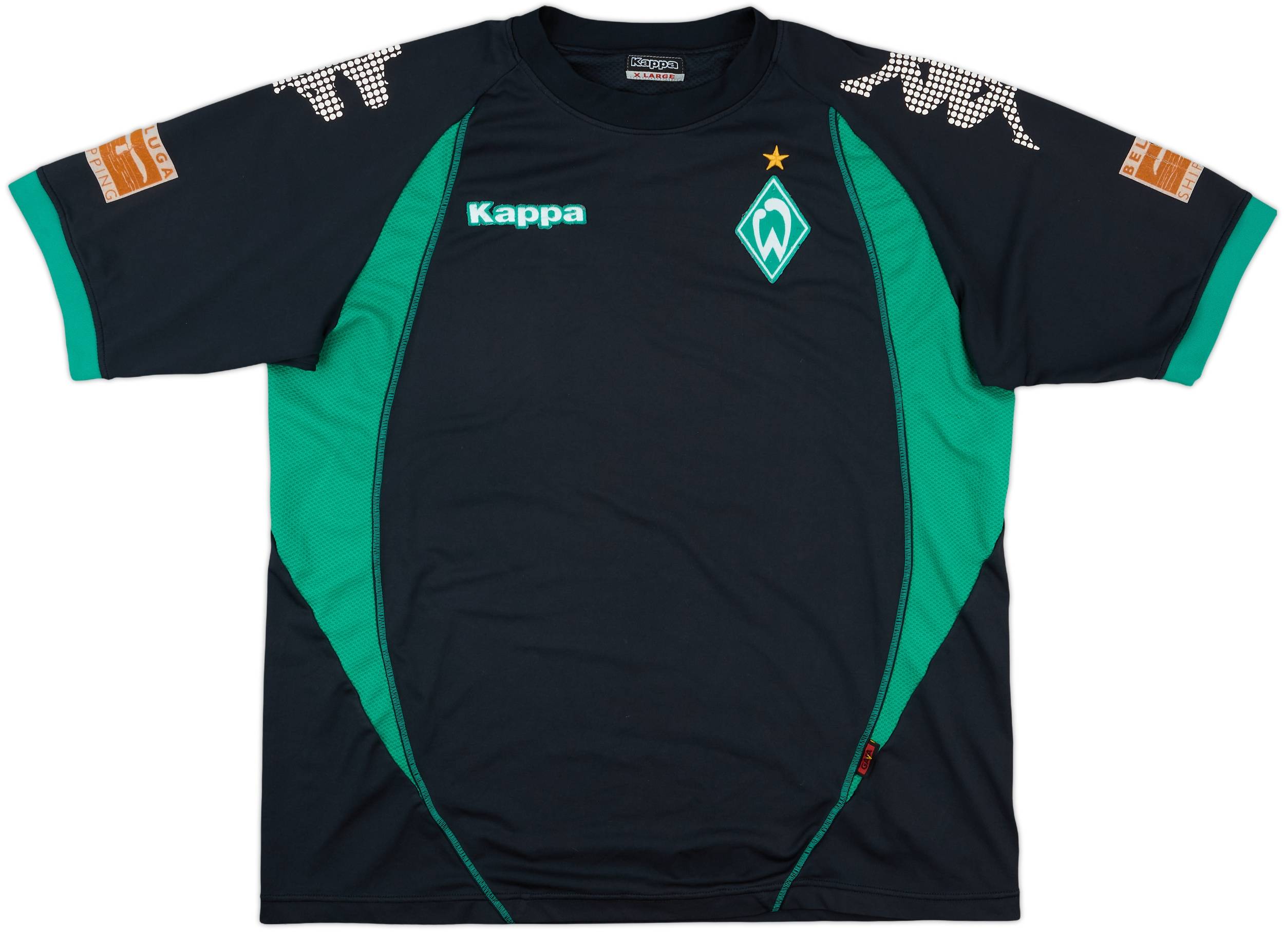 2008-09 Werder Bremen Kappa Training Shirt - 7/10 - (XL)