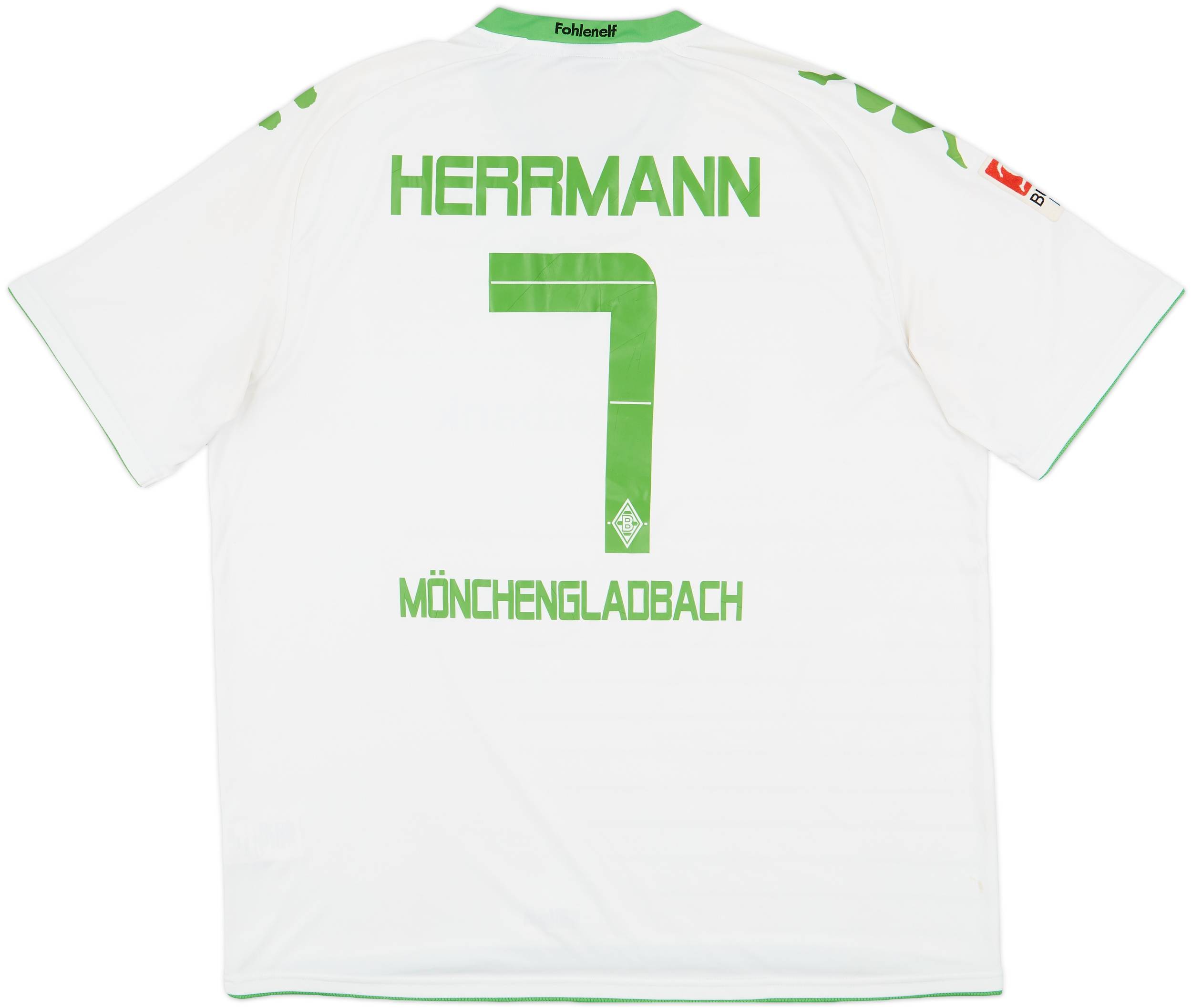 2013-14 Borussia Monchengladbach Home Shirt Herrmann #7 - 7/10 - (3XL)