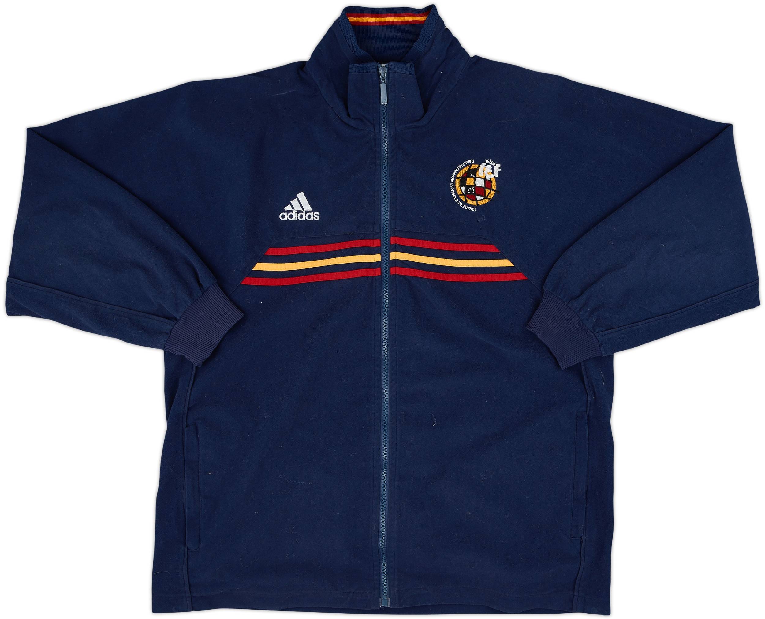 2000-01 Spain adidas Track Jacket - 8/10 - (XL)