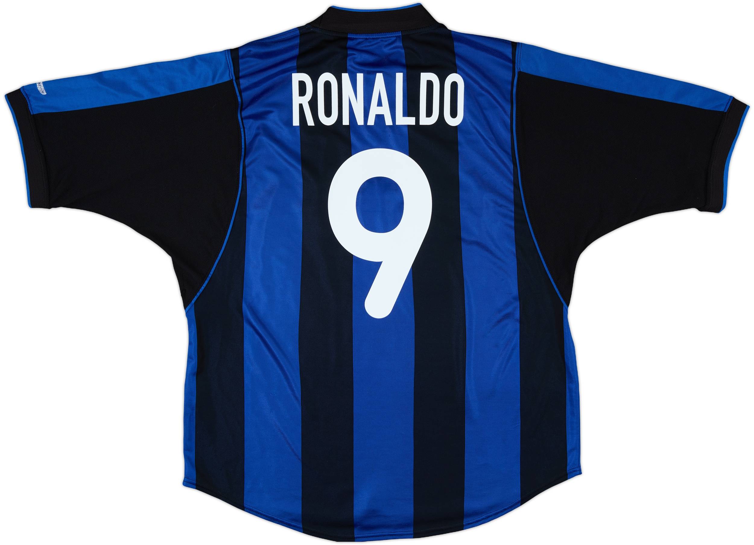2000-01 Inter Milan Home Shirt Ronaldo #9 - 7/10 - (XL)
