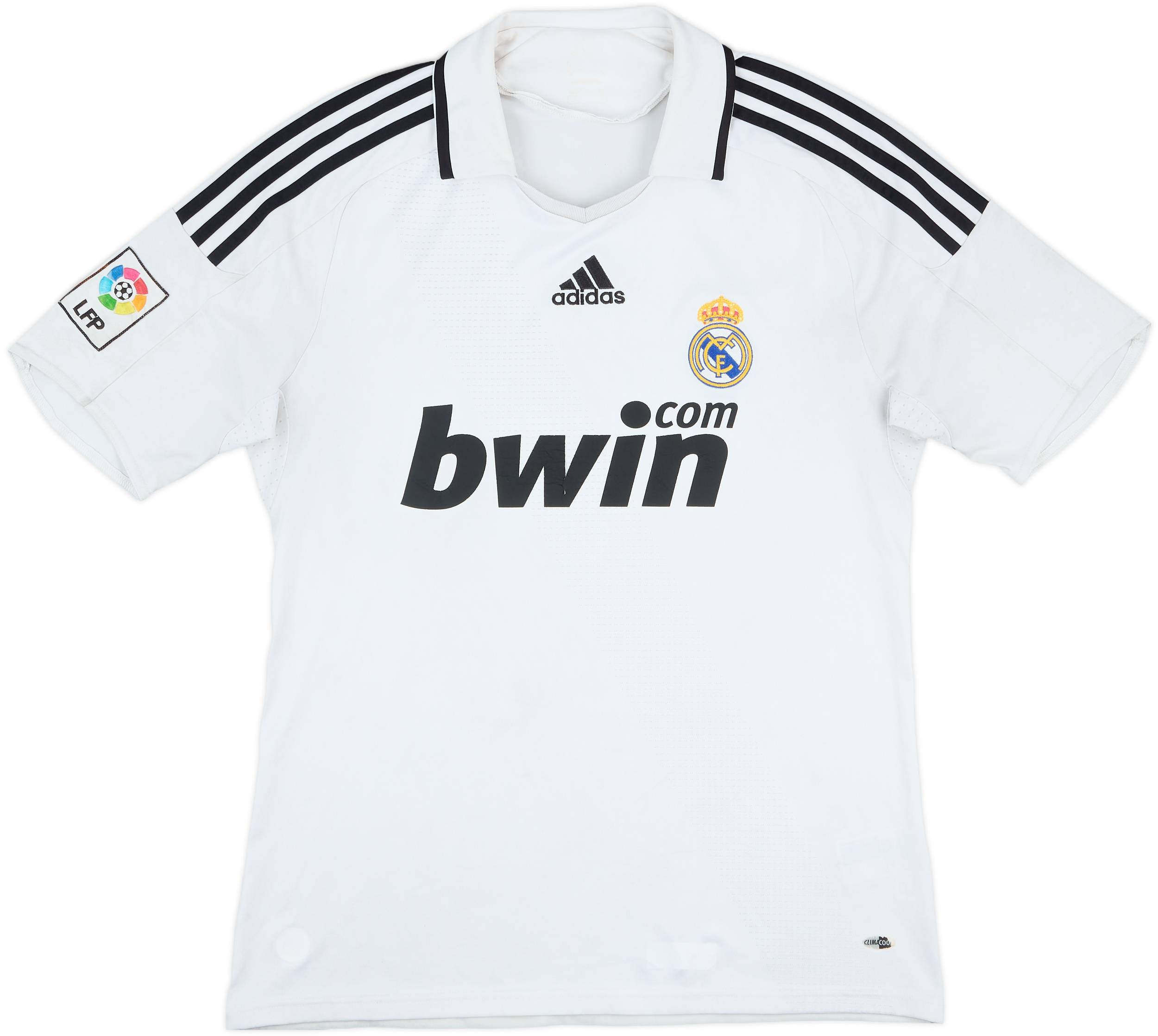 2008-09 Real Madrid Home Shirt - 4/10 - (M)