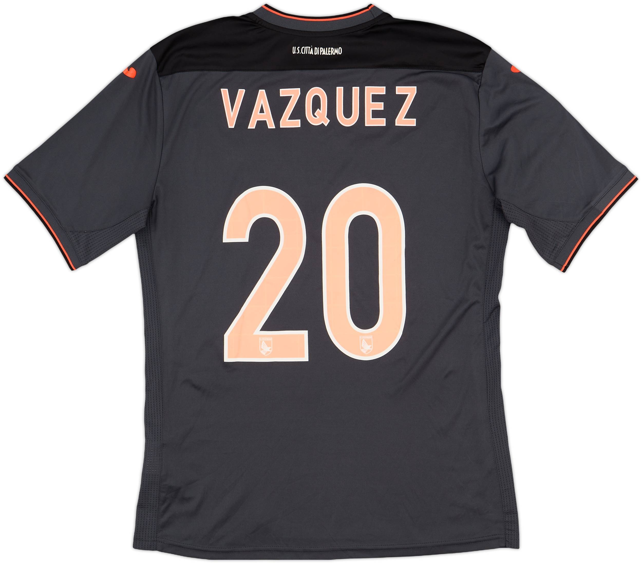 2014-15 Palermo Third Shirt Vazquez #20 - 8/10 - (XL)