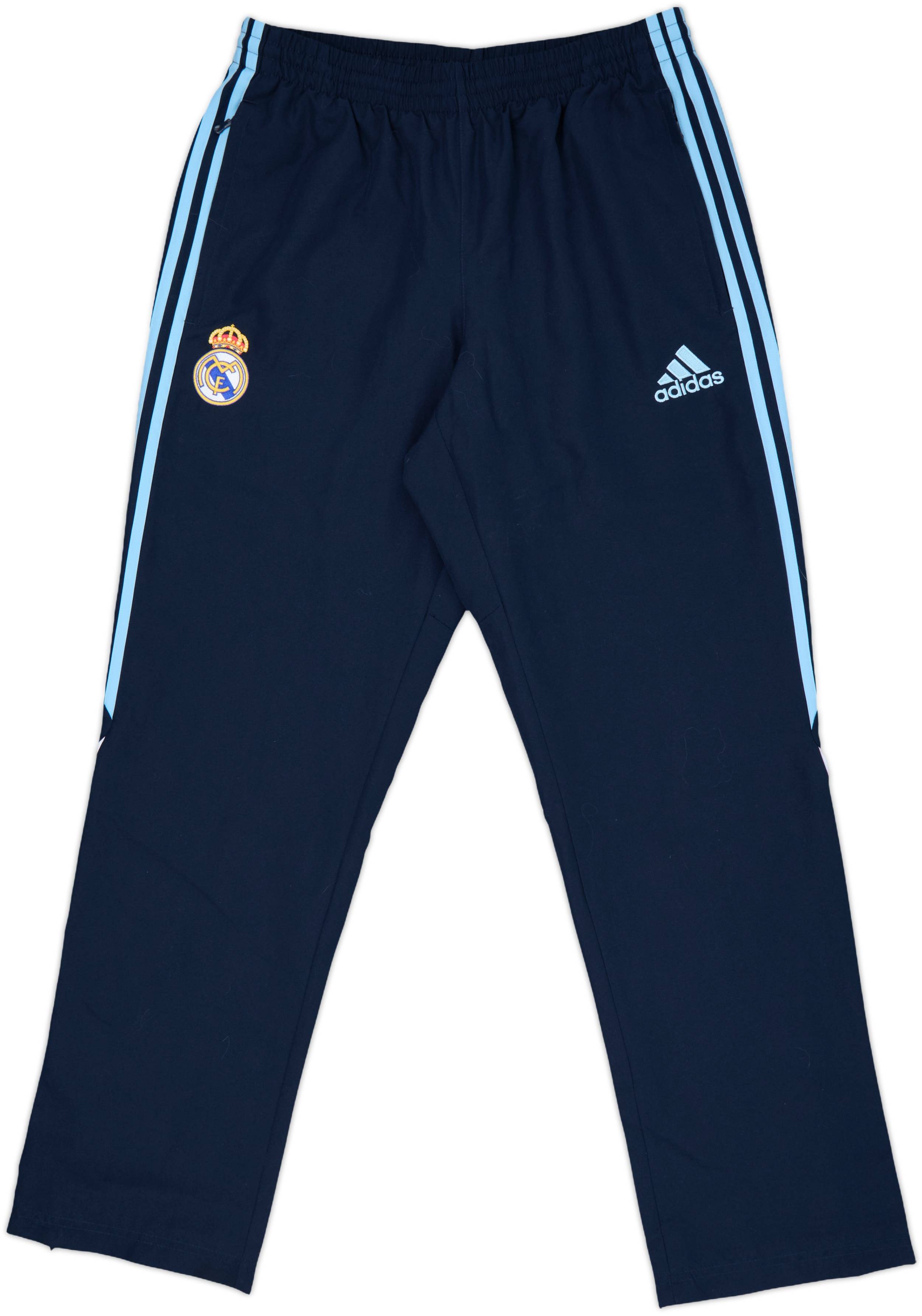 2009-10 Real Madrid adidas Track Pants/Bottoms - 9/10 - (M)
