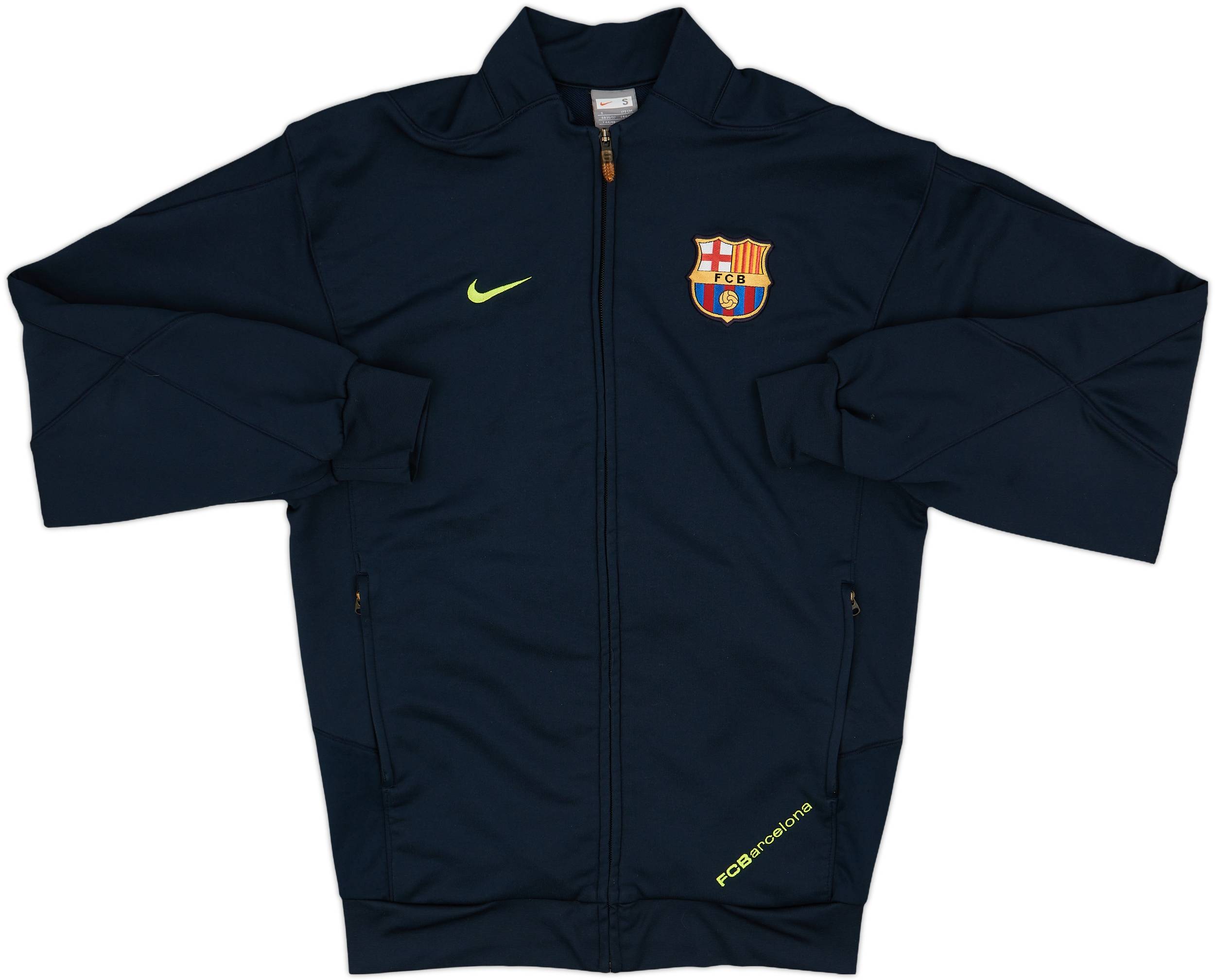 2007-08 Barcelona Nike Track Jacket - 8/10 - (S)