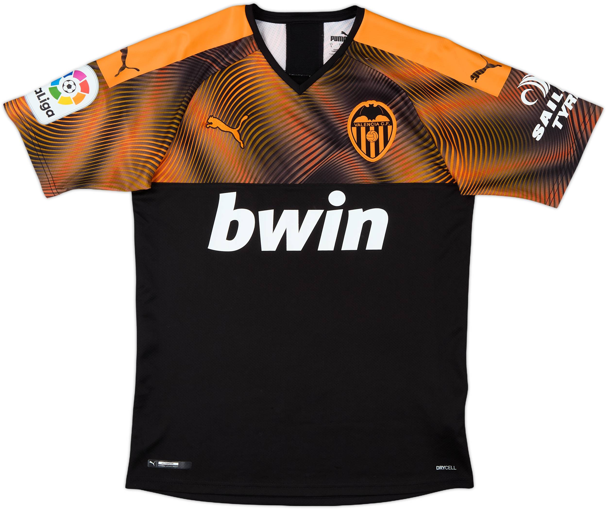 2019-20 Valencia Away Shirt - 9/10 - (S)