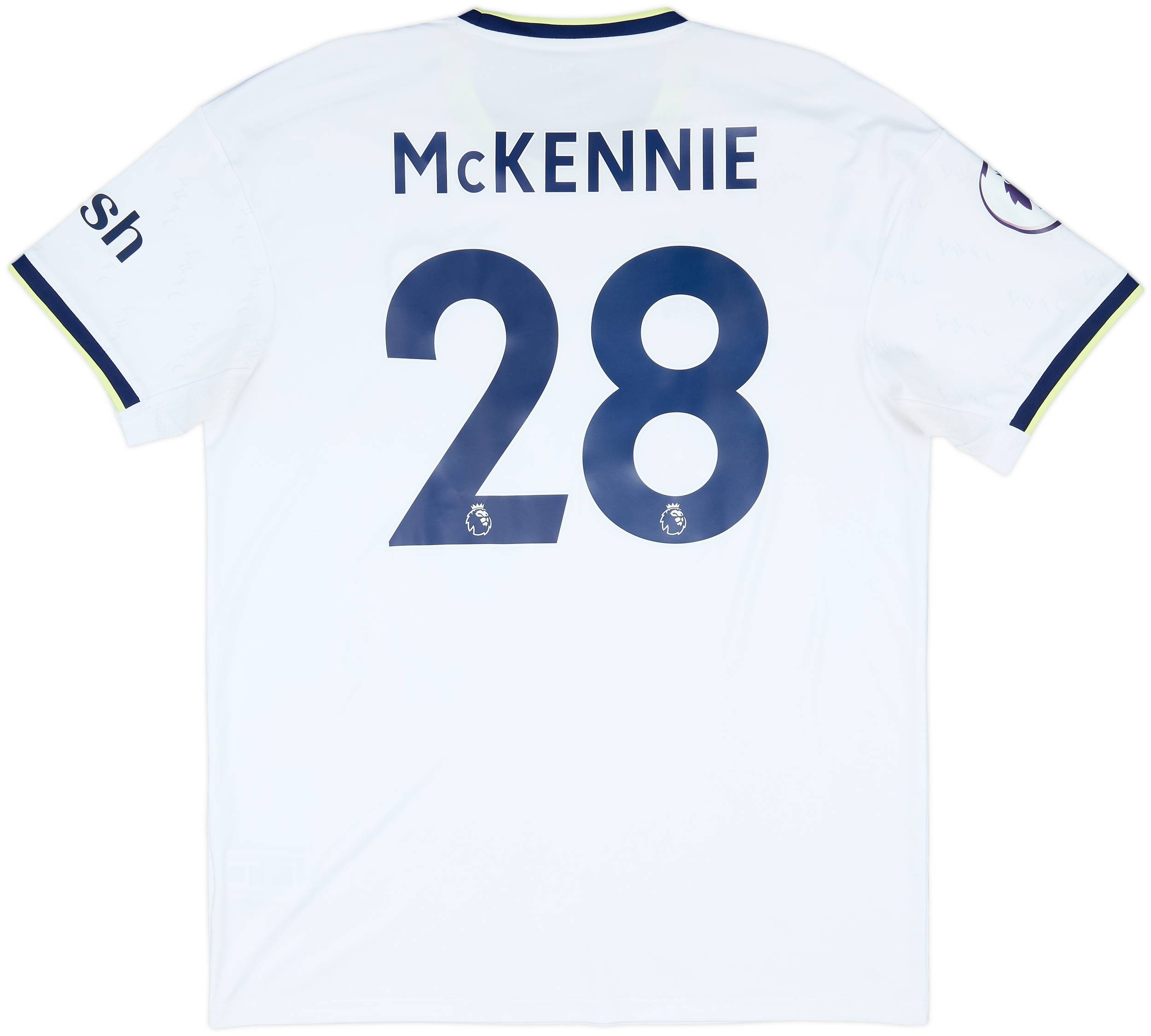 2022-23 Leeds United Home Shirt McKennie #28 - 9/10 - (L)
