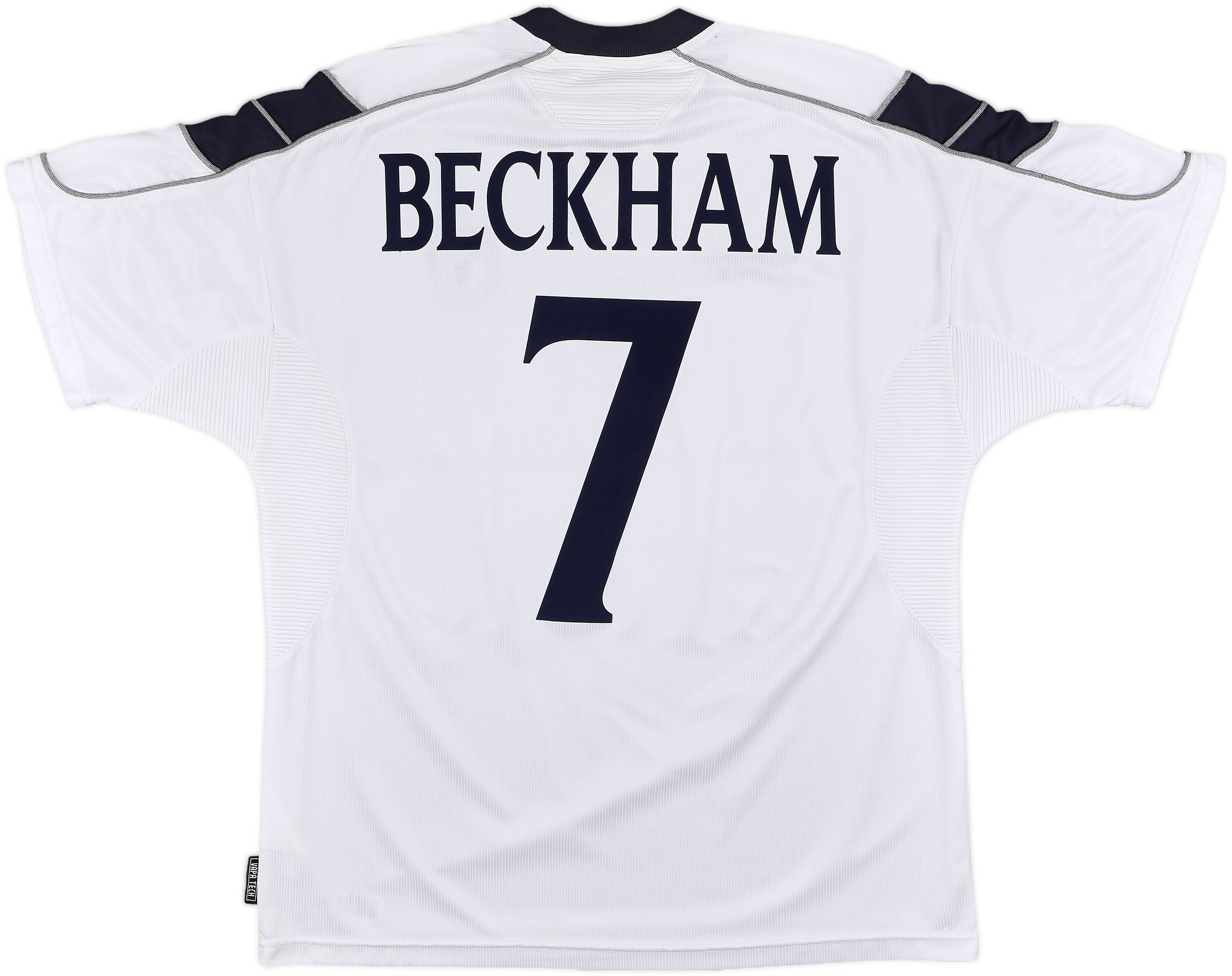 2000-01 Manchester United Away Shirt Beckham #7 - 8/10 - (L)