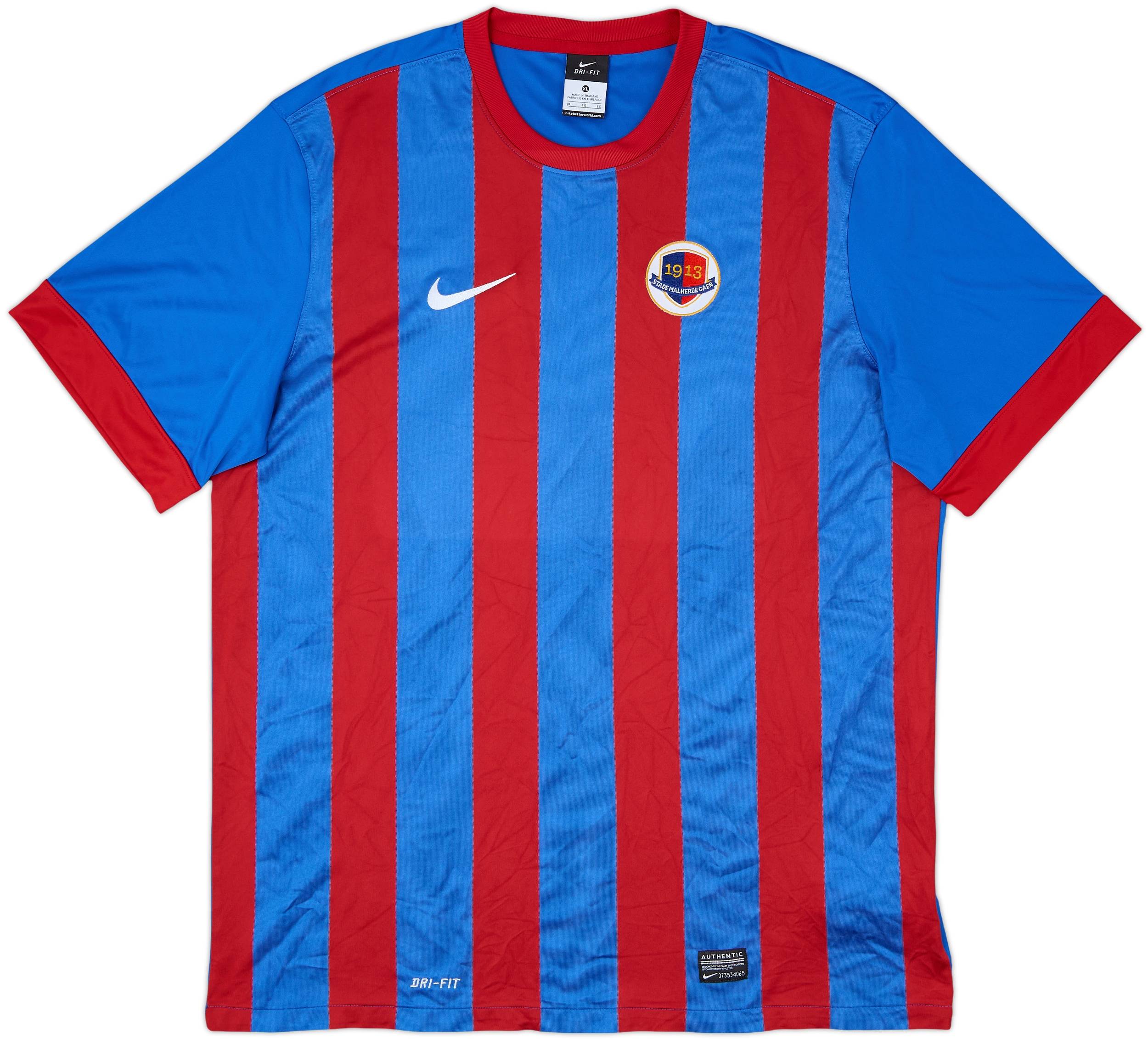 2013-14 Caen Home Shirt - 8/10 - (XL)