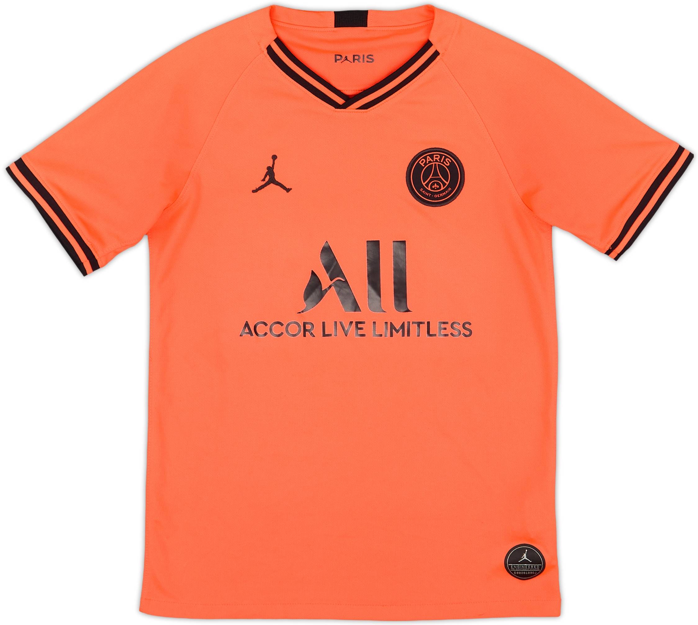 2019-20 Paris Saint-Germain Away Shirt - 8/10 - (L.Boys)