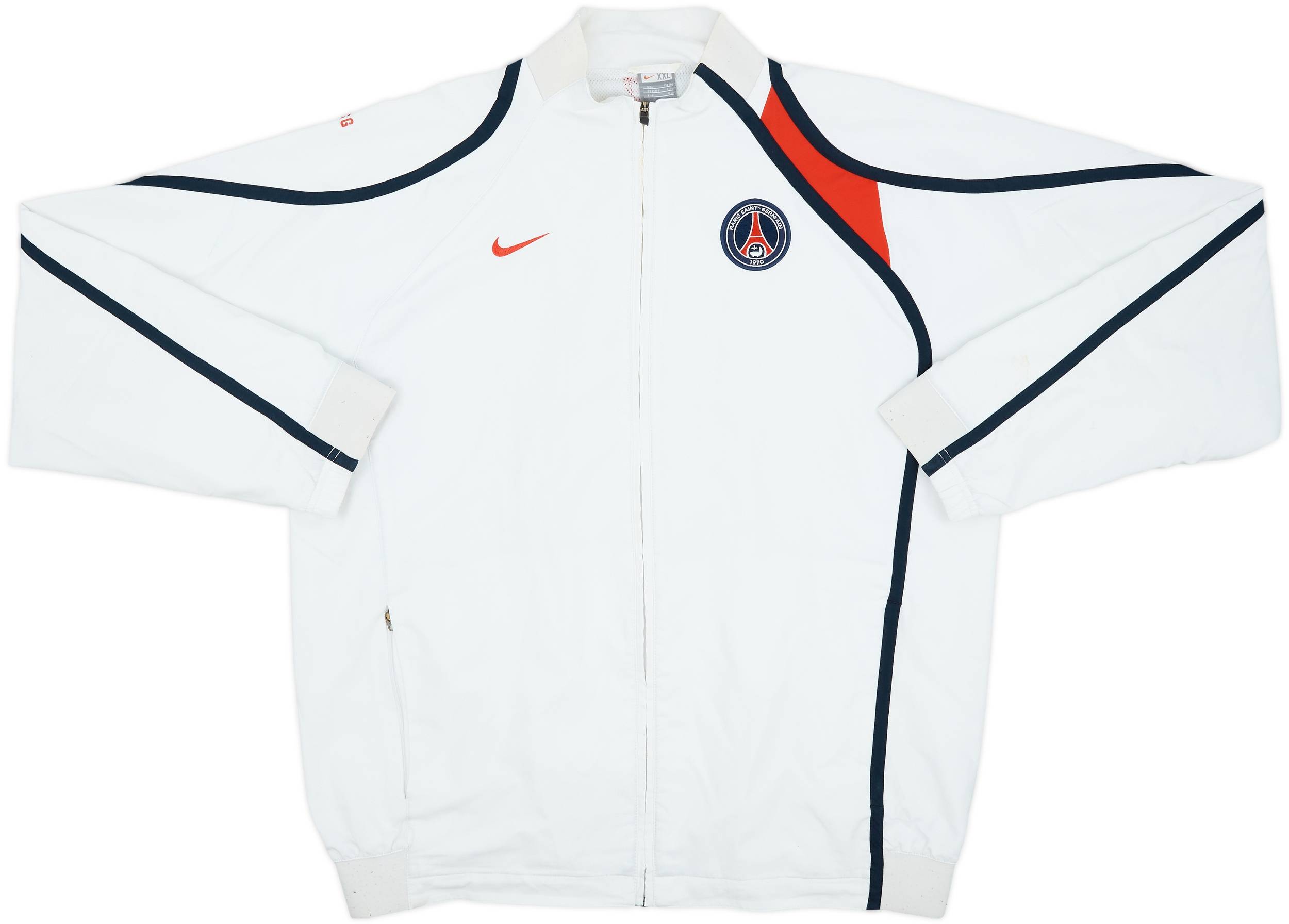 2007-08 Paris Saint-Germain Nike Track Jacket - 7/10 - (XXL)
