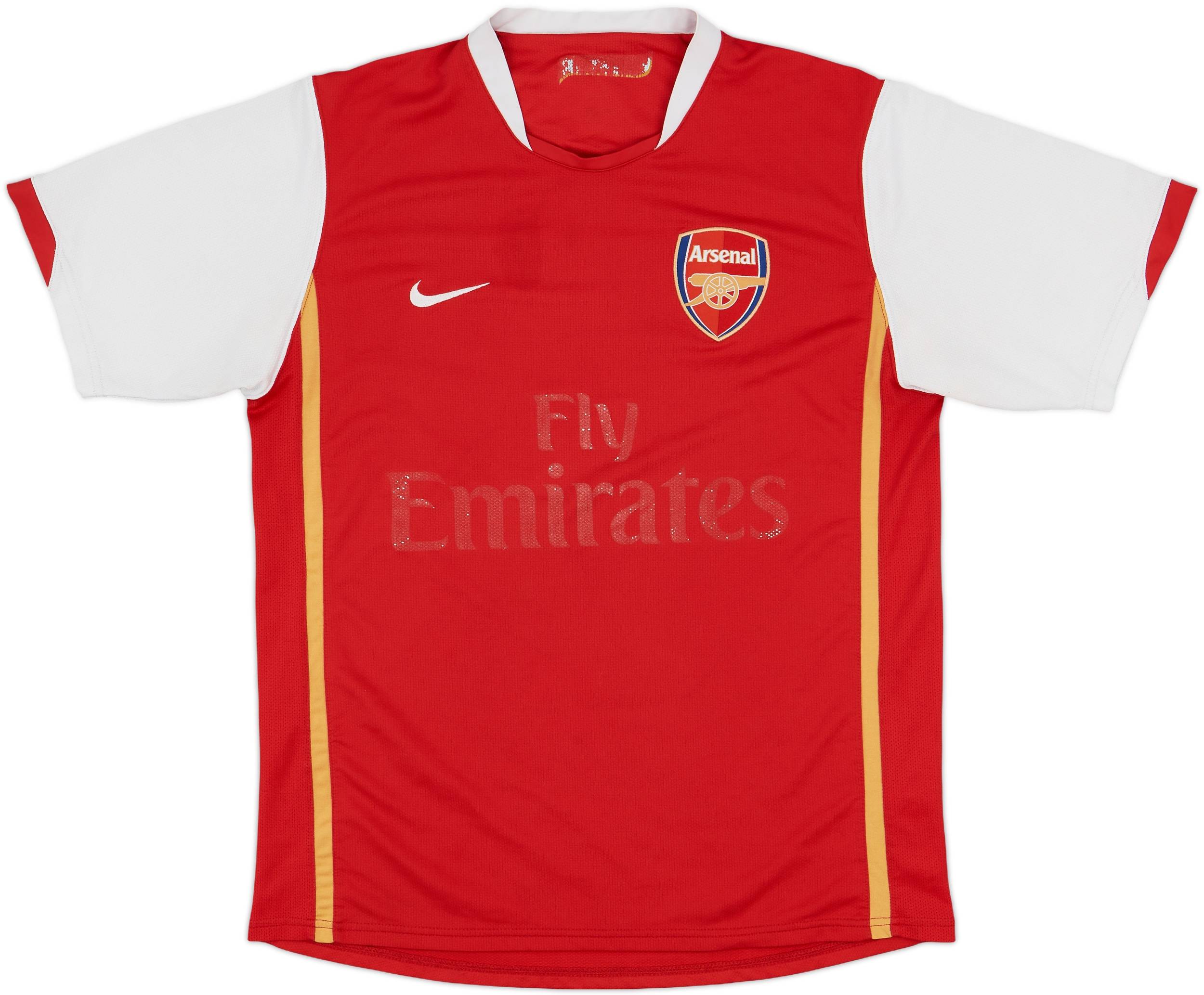2006-08 Arsenal Home Shirt - 4/10 - (L)