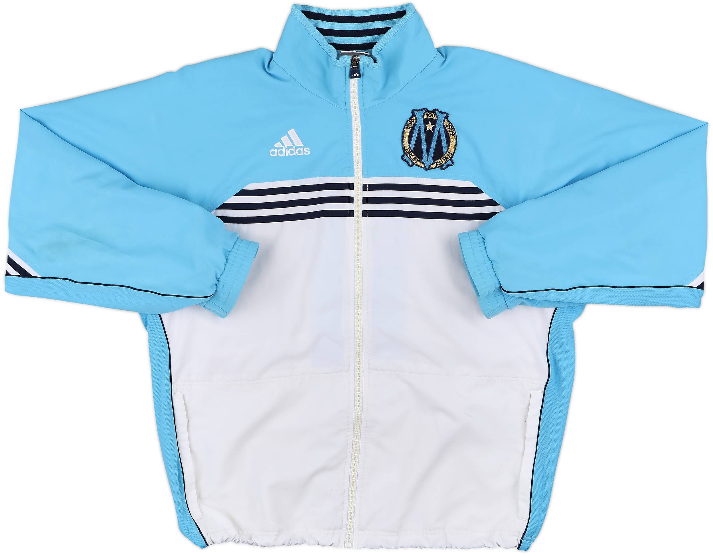 1999-00 Olympique Marseille Track Jacket - 7/10 - (M/L)